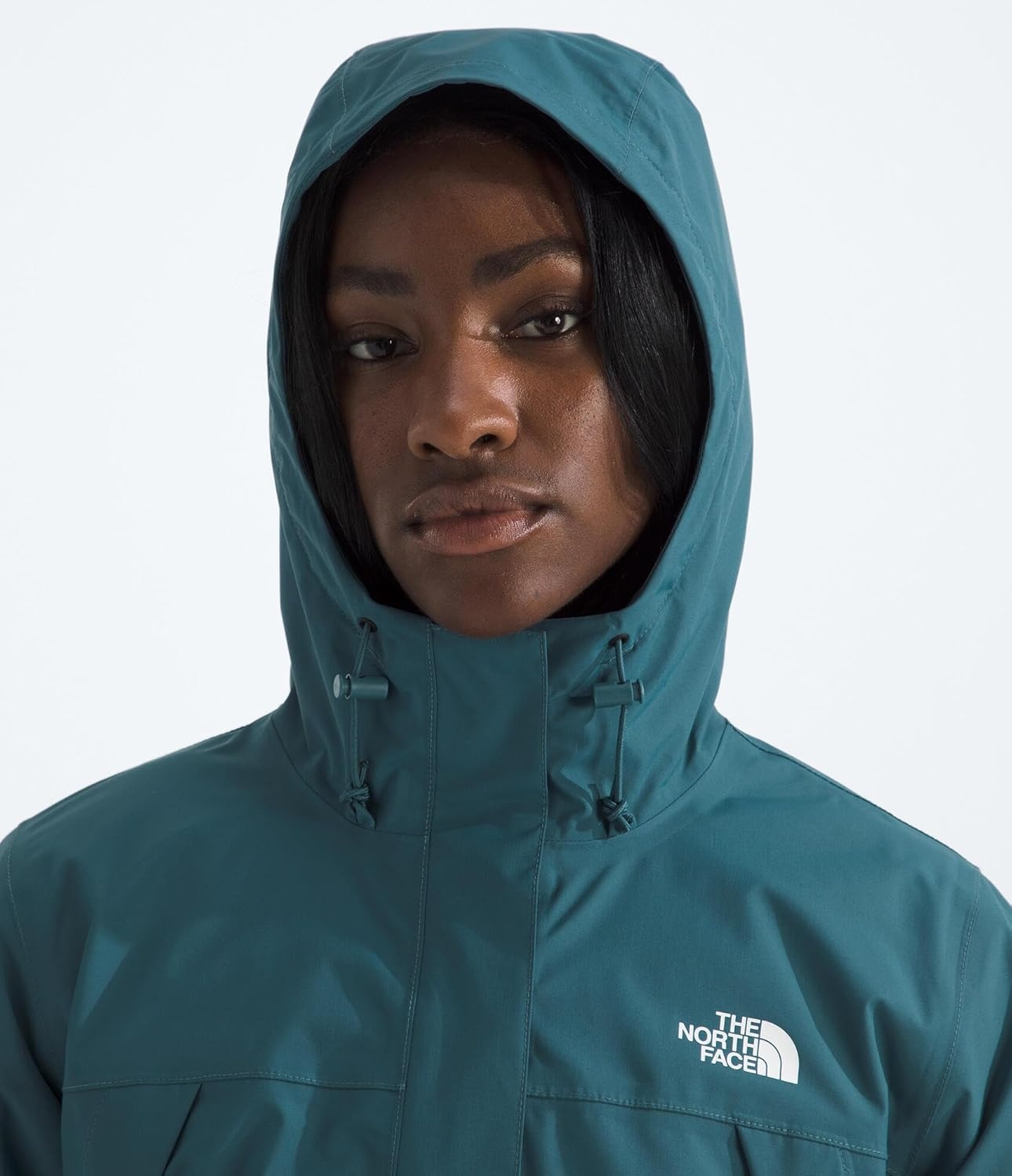image:imageTHE NORTH FACE Womens Antora Triclimate Jacket Waterproof Shell Warm Inner Fleece Layer Adjustable Hood With DrawcordSpace