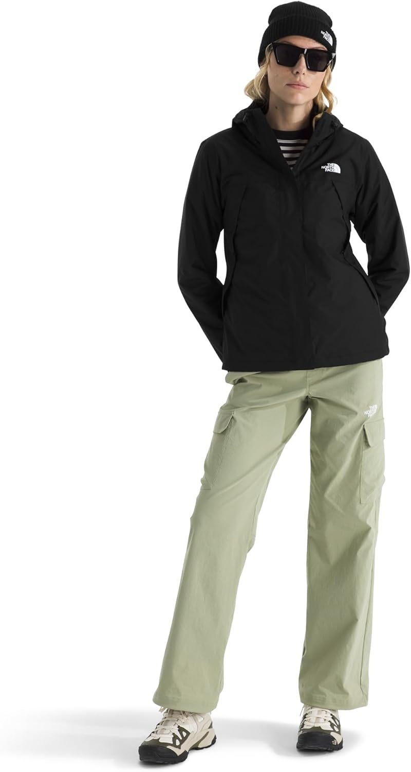 image:imageTHE NORTH FACE Womens Antora Triclimate Jacket Waterproof Shell Warm Inner Fleece Layer Adjustable Hood With DrawcordTnf Black