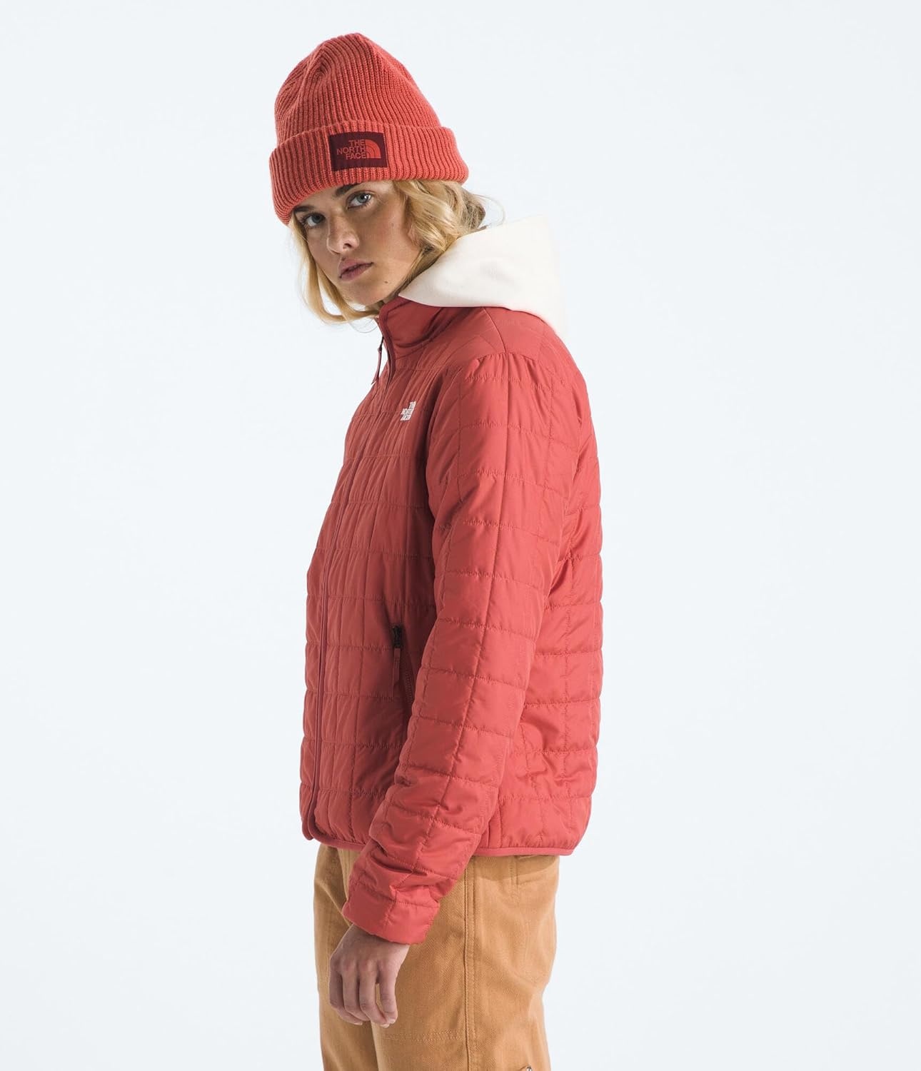 image:imageTHE NORTH FACE Womens Junction Insulated Jacket Standard amp Plus Size Water Repellent Winter Coat amp Zip Hand PocketsMars Dust