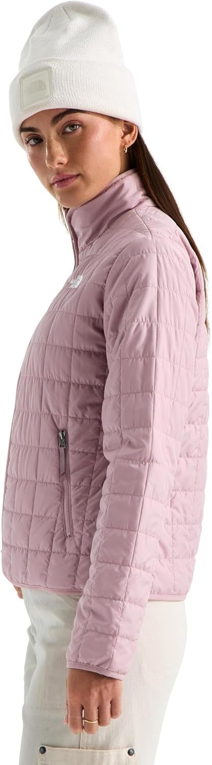 image:imageTHE NORTH FACE Womens Junction Insulated Jacket Standard amp Plus Size Water Repellent Winter Coat amp Zip Hand PocketsMetal Pink