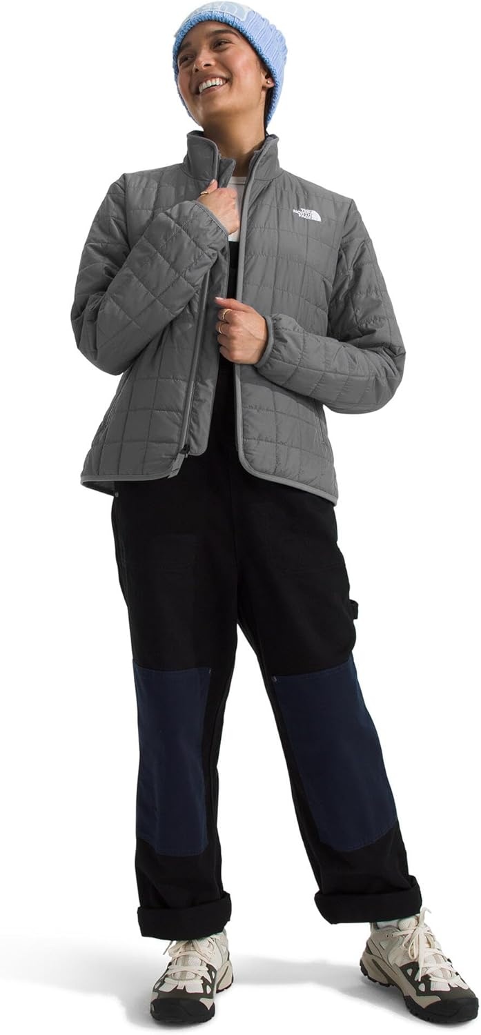 image:imageTHE NORTH FACE Womens Junction Insulated Jacket Standard amp Plus Size Water Repellent Winter Coat amp Zip Hand PocketsSmoked Pearl