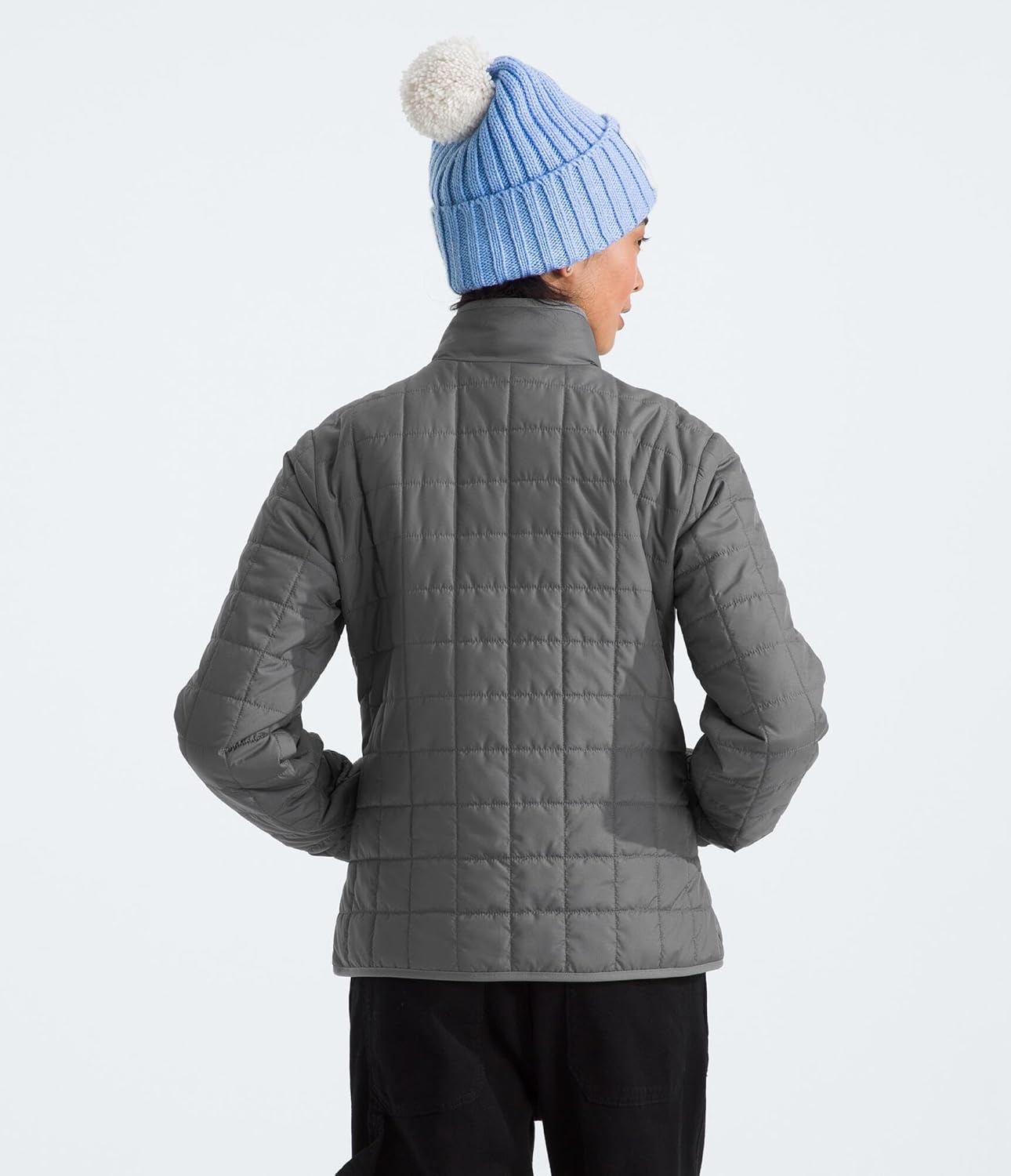 image:imageTHE NORTH FACE Womens Junction Insulated Jacket Standard amp Plus Size Water Repellent Winter Coat amp Zip Hand PocketsSmoked Pearl