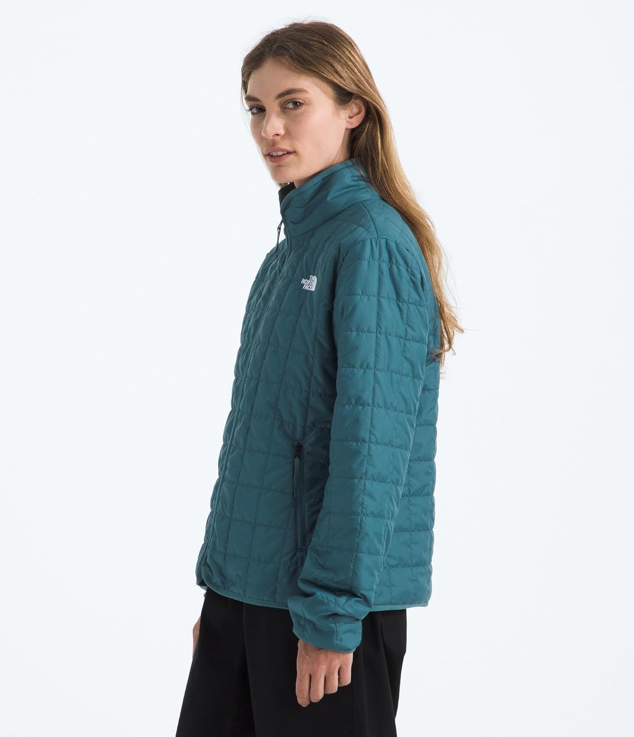 image:imageTHE NORTH FACE Womens Junction Insulated Jacket Standard amp Plus Size Water Repellent Winter Coat amp Zip Hand PocketsSpace