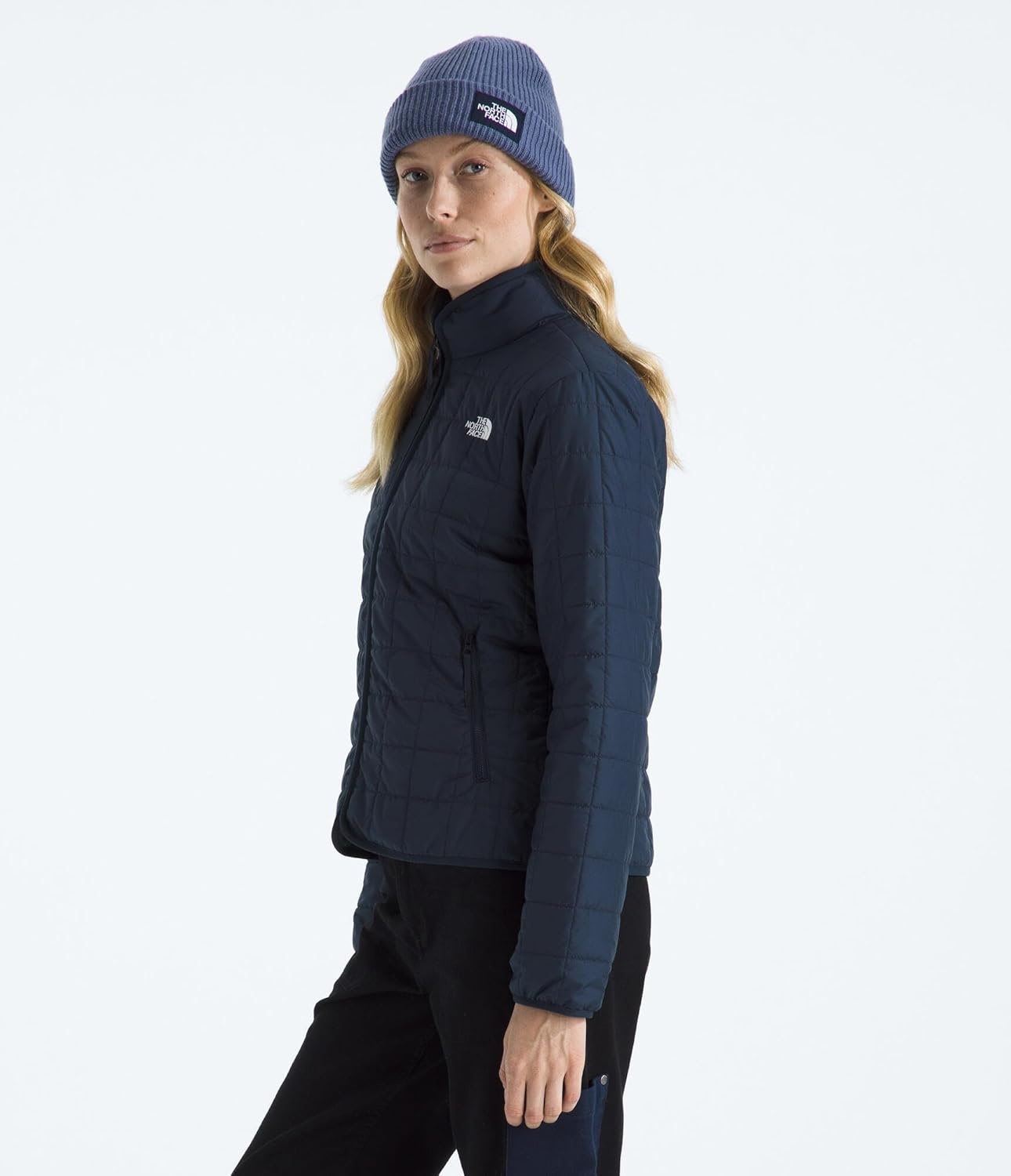 image:imageTHE NORTH FACE Womens Junction Insulated Jacket Standard amp Plus Size Water Repellent Winter Coat amp Zip Hand PocketsSummit Navy