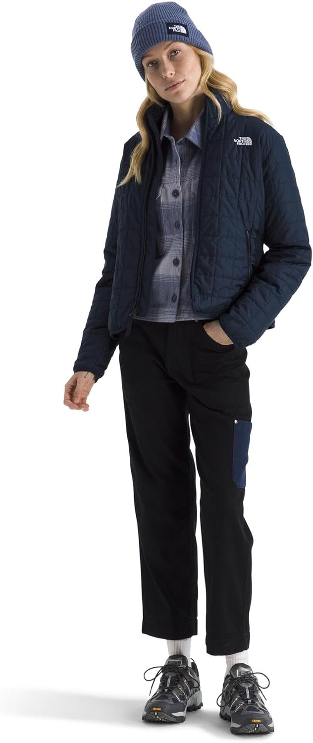 image:imageTHE NORTH FACE Womens Junction Insulated Jacket Standard amp Plus Size Water Repellent Winter Coat amp Zip Hand PocketsSummit Navy