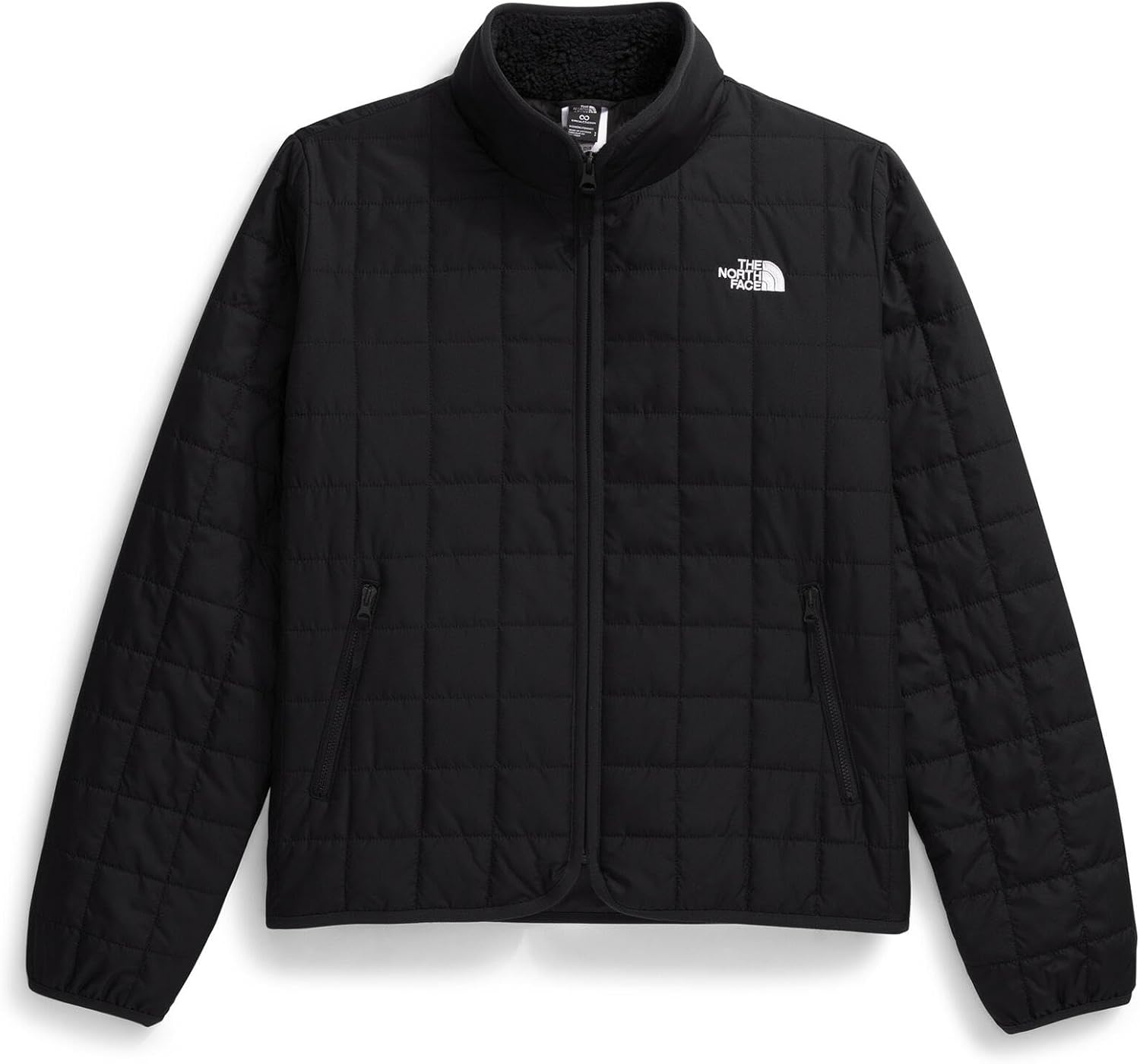 image:imageTHE NORTH FACE Womens Junction Insulated Jacket Standard amp Plus Size Water Repellent Winter Coat amp Zip Hand PocketsTnf Black