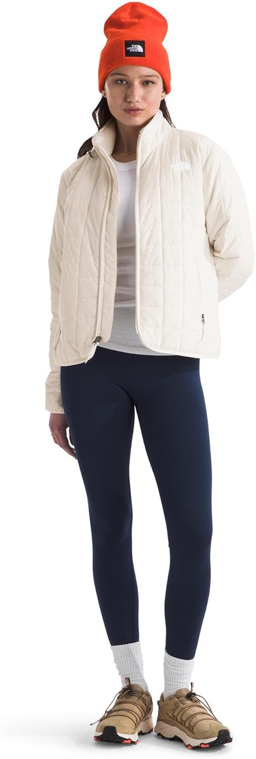 image:imageTHE NORTH FACE Womens Junction Insulated Jacket Standard amp Plus Size Water Repellent Winter Coat amp Zip Hand PocketsWhite Dune