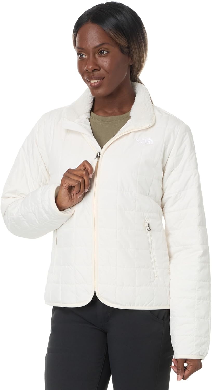 image:imageTHE NORTH FACE Womens Junction Insulated Jacket Standard amp Plus Size Water Repellent Winter Coat amp Zip Hand PocketsWhite Dune