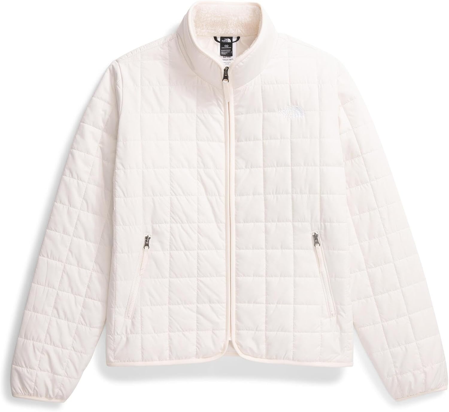 image:imageTHE NORTH FACE Womens Junction Insulated Jacket Standard amp Plus Size Water Repellent Winter Coat amp Zip Hand PocketsWhite Dune