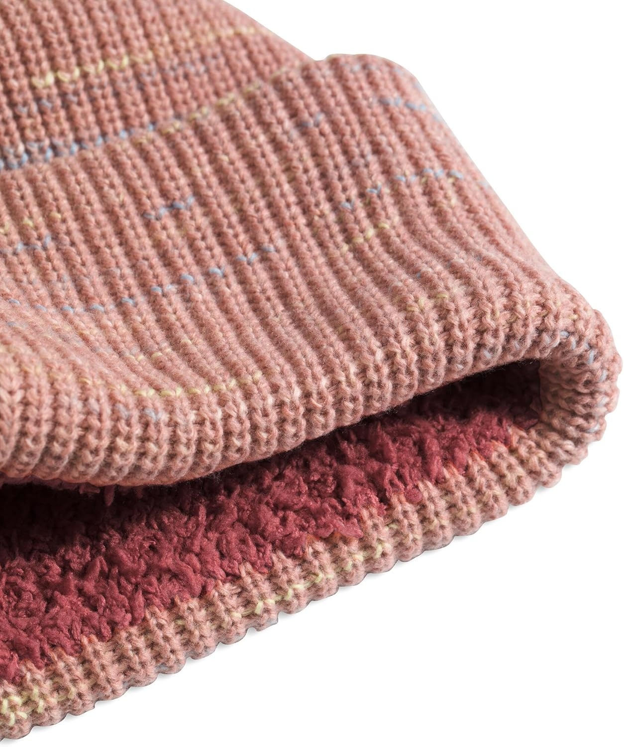image:imageTHE NORTH FACE Womens Salty Bae Lined Beanie Cuffed Winter Hat Cozy Knit Lining amp Woven LabelMars Dust
