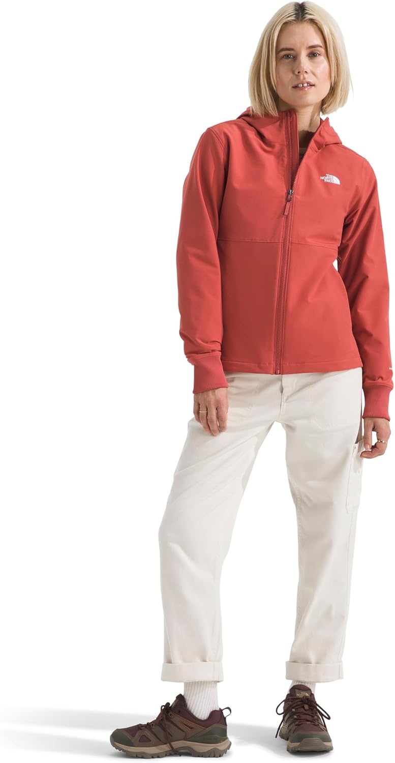 image:imageTHE NORTH FACE Womens Shelbe Raschel Fleece Hooded Jacket Standard amp Plus Size Fleece Lining Wind amp Water ResistantMars Dust