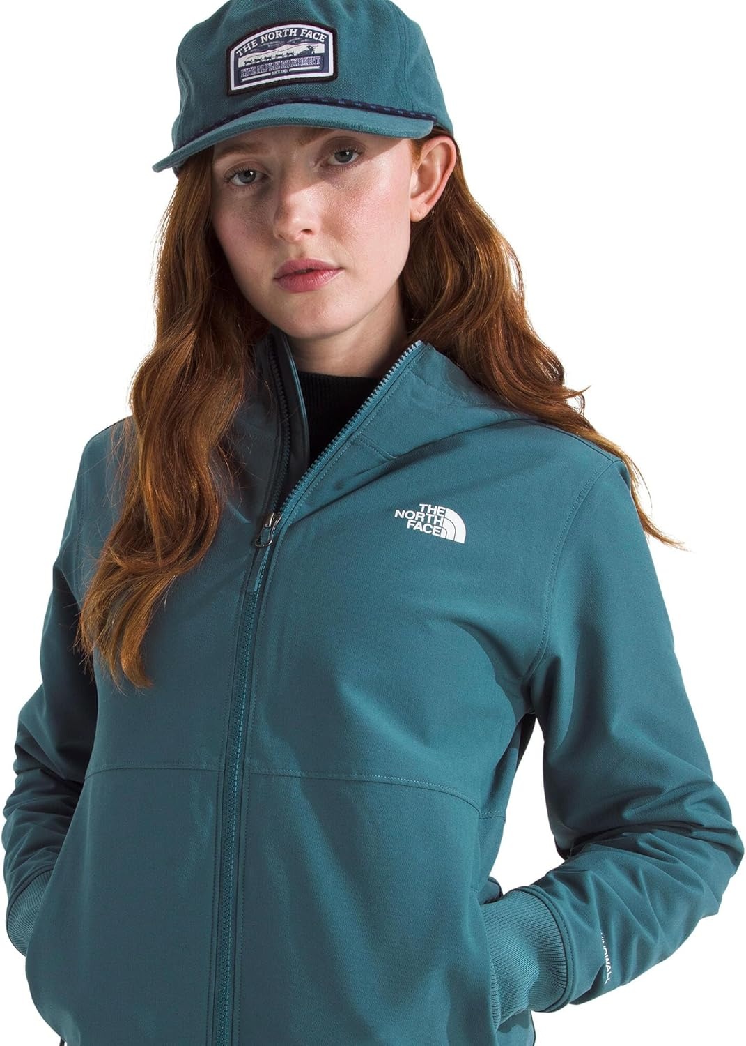 image:imageTHE NORTH FACE Womens Shelbe Raschel Fleece Hooded Jacket Standard amp Plus Size Fleece Lining Wind amp Water ResistantSpace