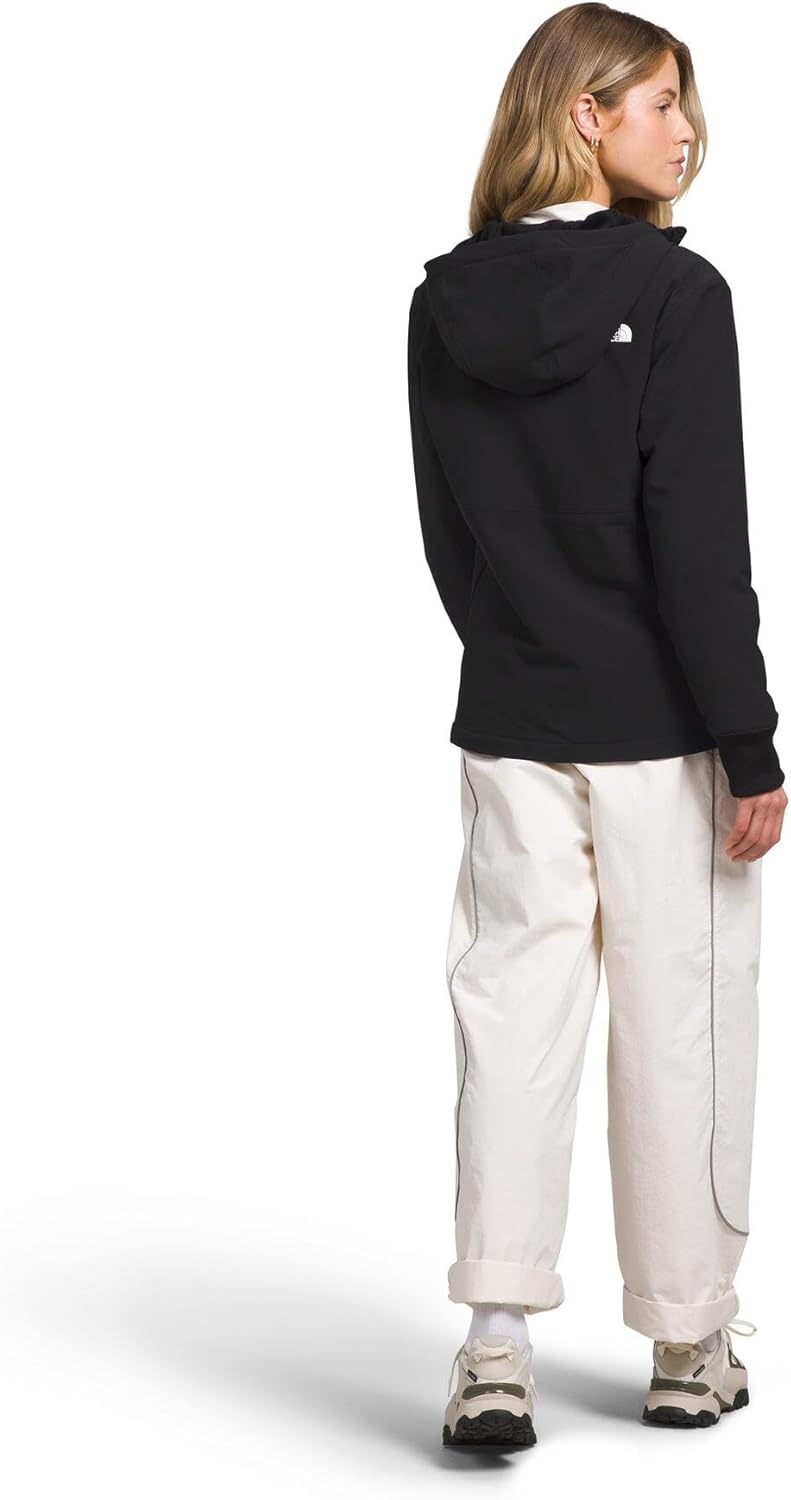 image:imageTHE NORTH FACE Womens Shelbe Raschel Fleece Hooded Jacket Standard amp Plus Size Fleece Lining Wind amp Water ResistantTnf Blacknpf