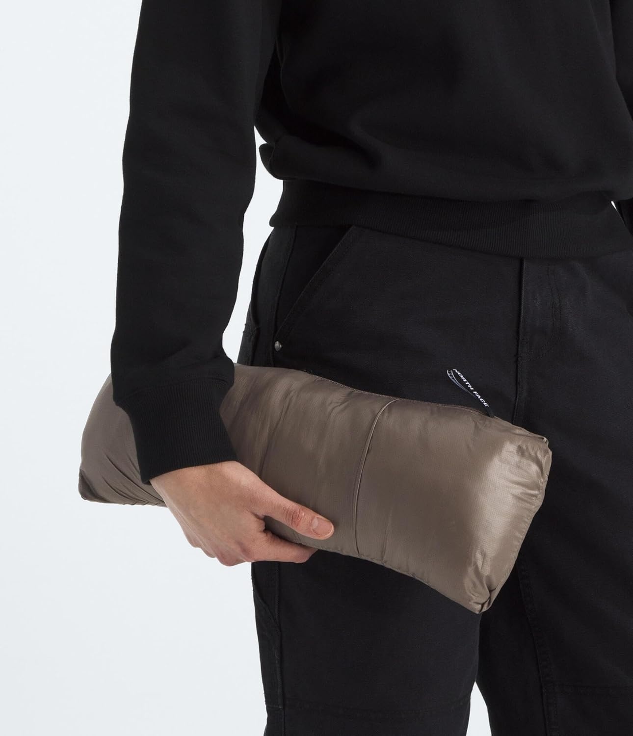 image:imageTHE NORTH FACE Womens Thermoball Hooded Jacket High Loft Insulation Wind amp Water Resistant Adjustable Hood amp Zip PocketsMocha Brown
