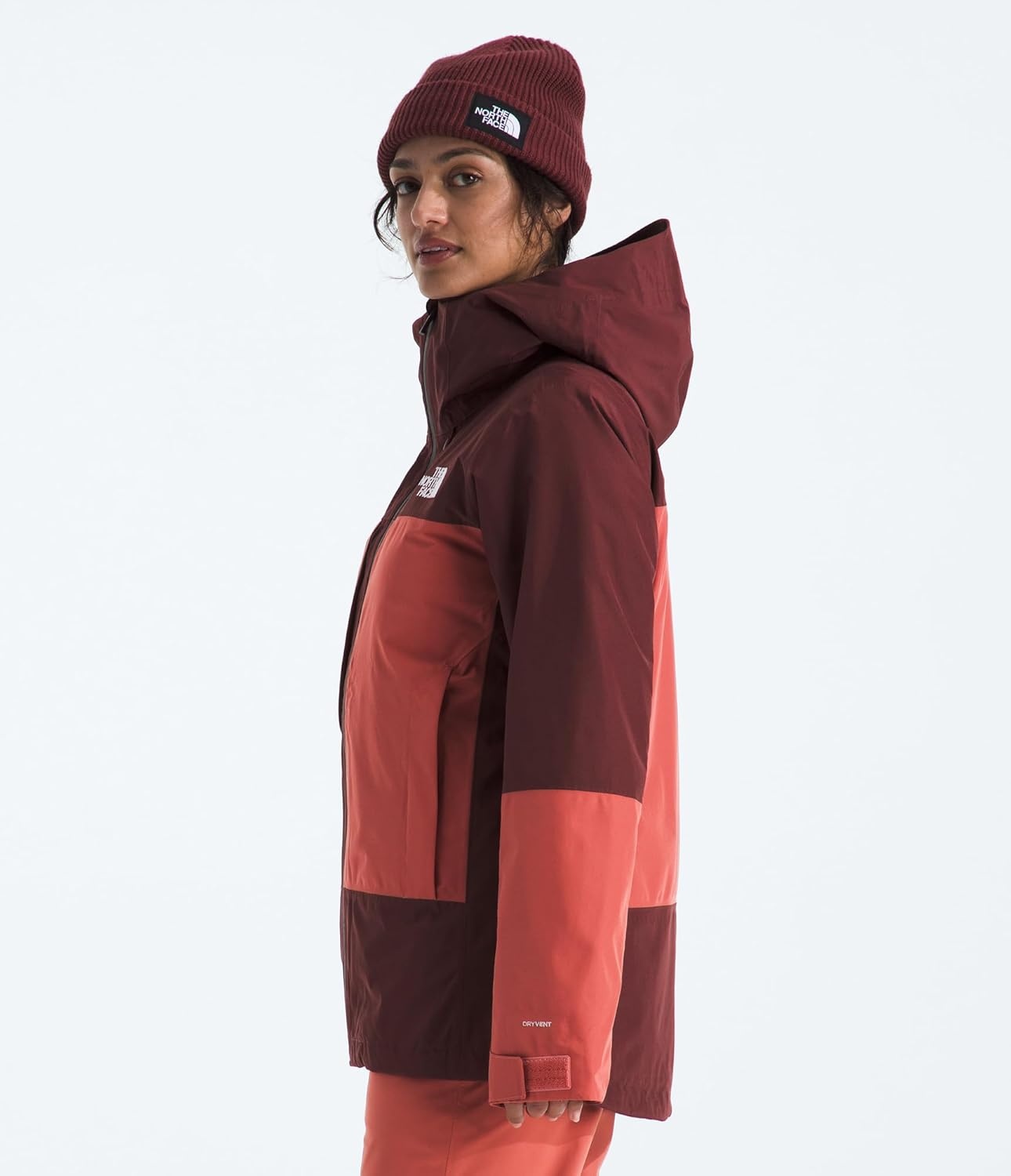 image:imageTHE NORTH FACE Womens Thermoball Snow Triclimate Jacket Standard amp Plus Size Insulated amp Waterproof Helmet CompatibleSumacMars Dust