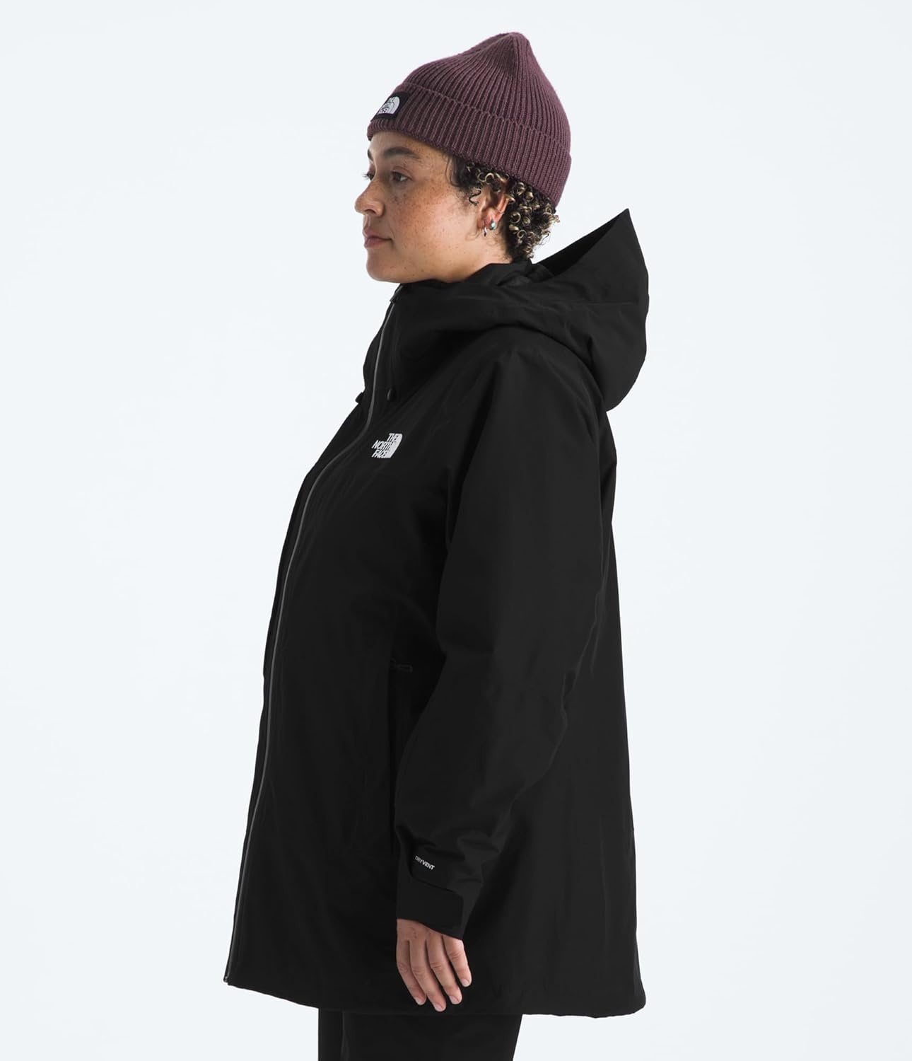 image:imageTHE NORTH FACE Womens Thermoball Snow Triclimate Jacket Standard amp Plus Size Insulated amp Waterproof Helmet CompatibleTnf Black