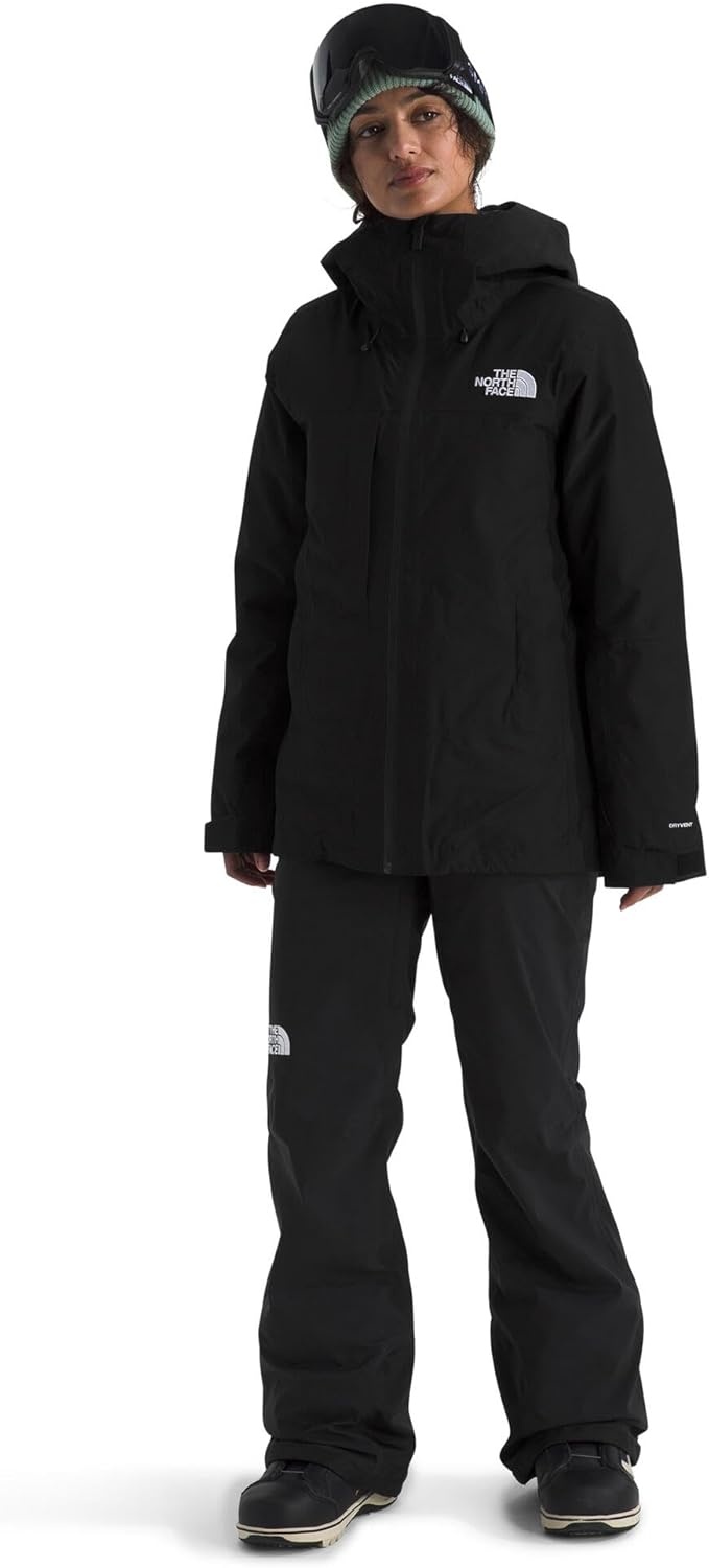 image:imageTHE NORTH FACE Womens Thermoball Snow Triclimate Jacket Standard amp Plus Size Insulated amp Waterproof Helmet CompatibleTnf Black