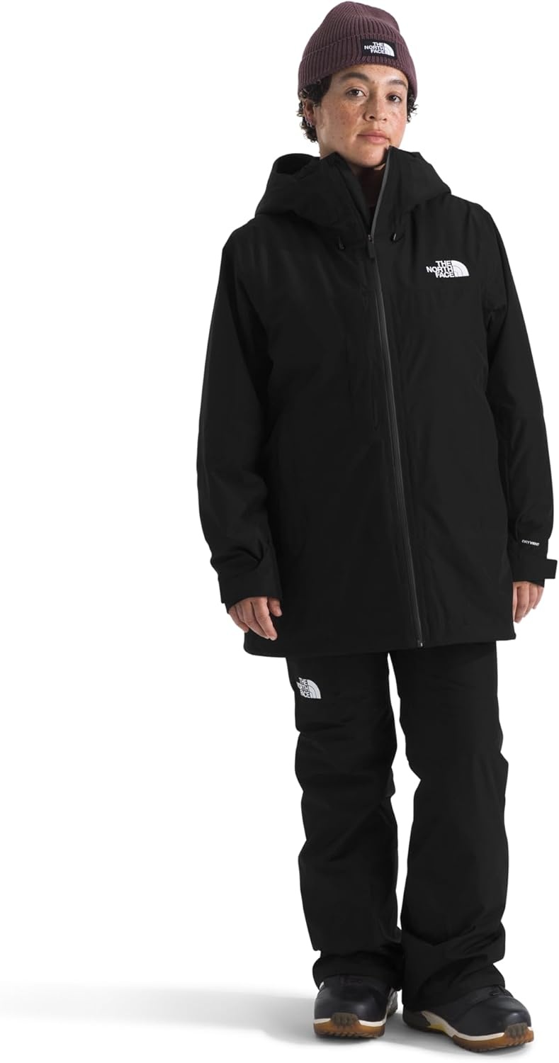 image:imageTHE NORTH FACE Womens Thermoball Snow Triclimate Jacket Standard amp Plus Size Insulated amp Waterproof Helmet CompatibleTnf Black