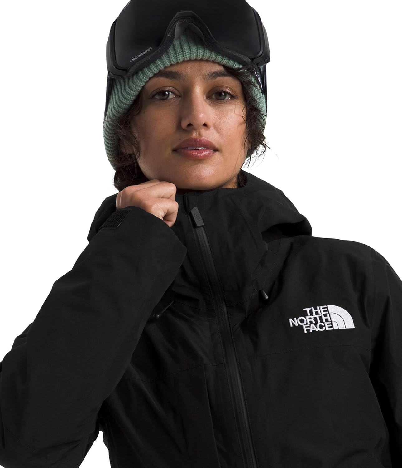 image:imageTHE NORTH FACE Womens Thermoball Snow Triclimate Jacket Standard amp Plus Size Insulated amp Waterproof Helmet CompatibleTnf Black