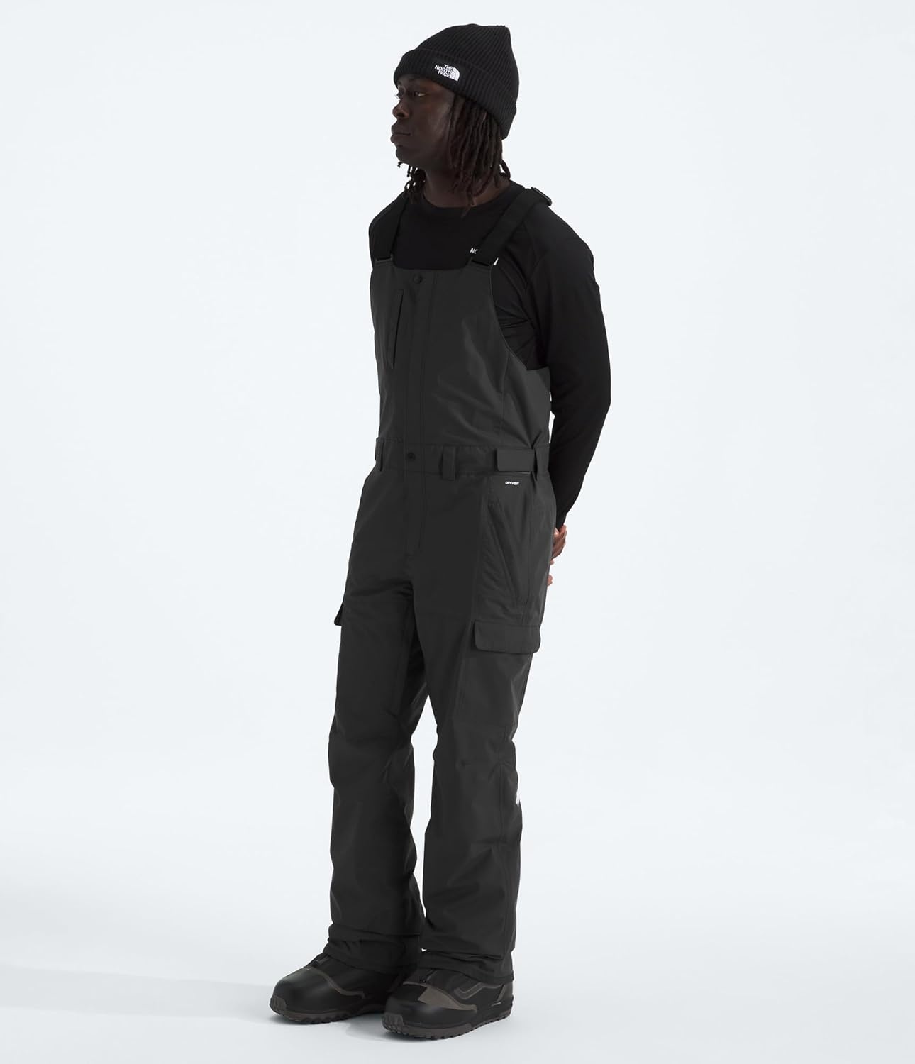 image:imageTHE NORTH FACE mens Freedom Ski and Snow Bib Waterproof Builtin Gaiter Mesh Lined BreathabilityAsphalt Greynpf