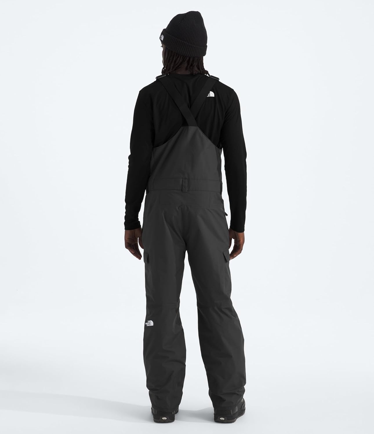 image:imageTHE NORTH FACE mens Freedom Ski and Snow Bib Waterproof Builtin Gaiter Mesh Lined BreathabilityAsphalt Greynpf