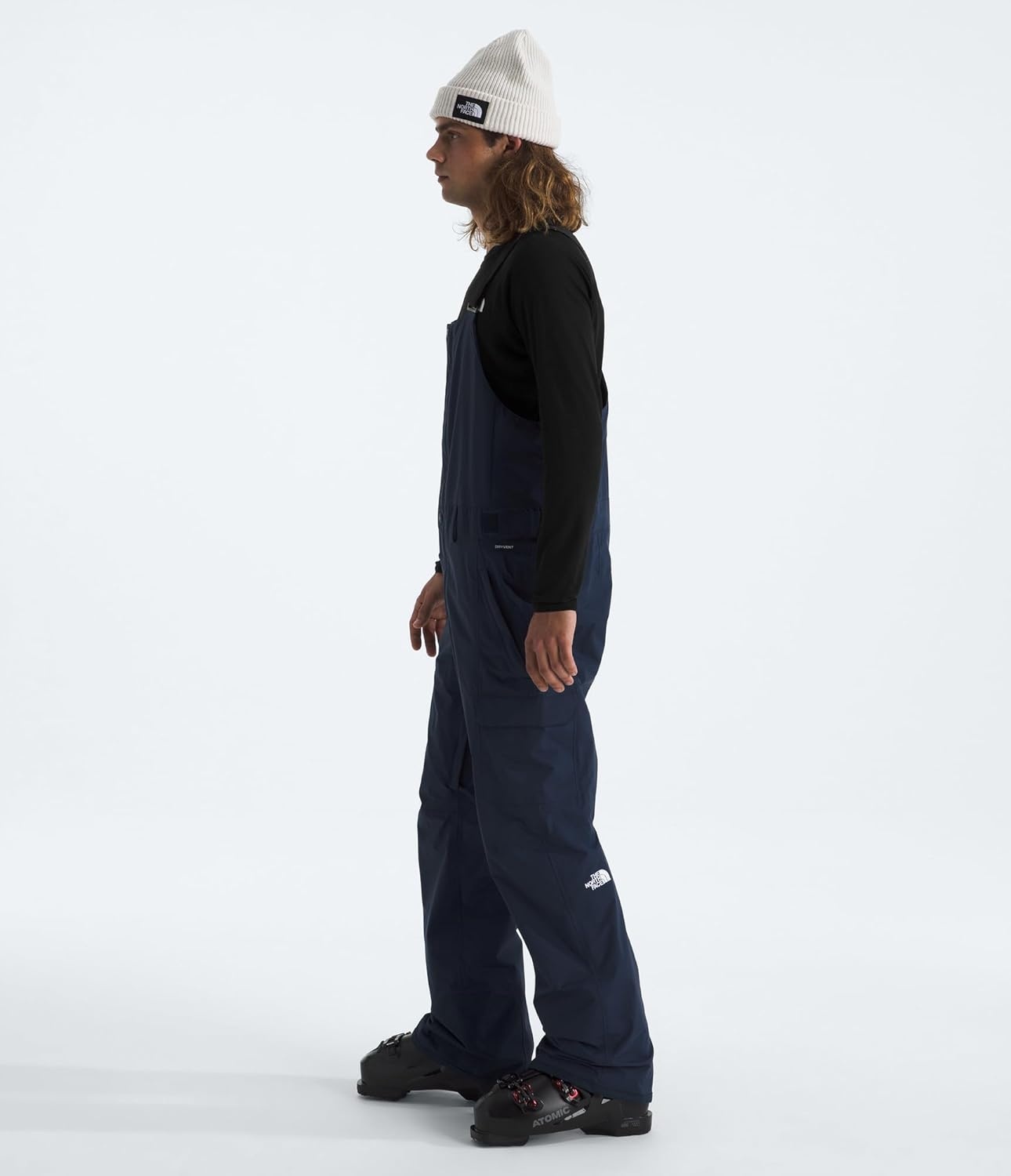 image:imageTHE NORTH FACE mens Freedom Ski and Snow Bib Waterproof Builtin Gaiter Mesh Lined BreathabilitySummit Navy