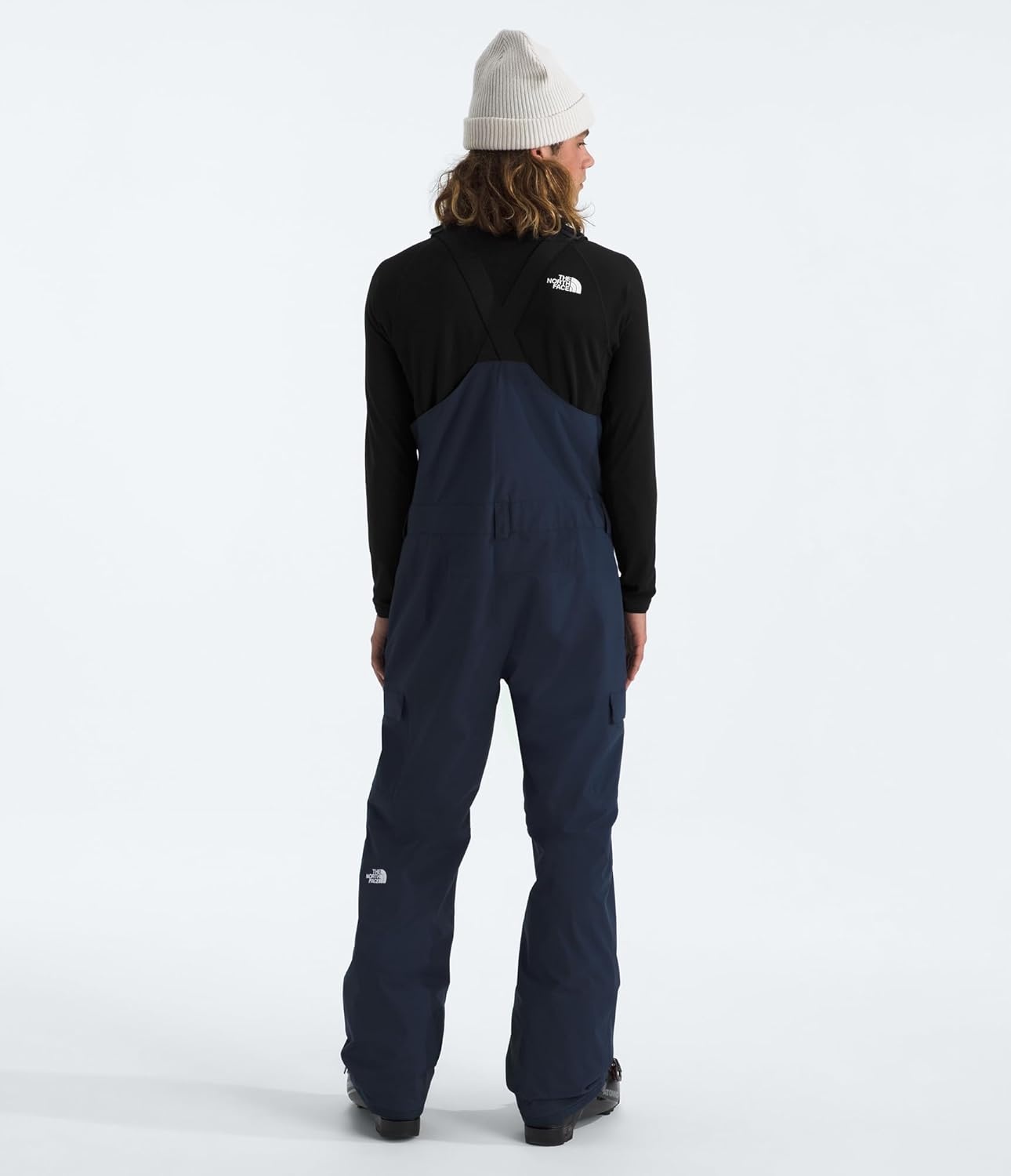 image:imageTHE NORTH FACE mens Freedom Ski and Snow Bib Waterproof Builtin Gaiter Mesh Lined BreathabilitySummit Navy