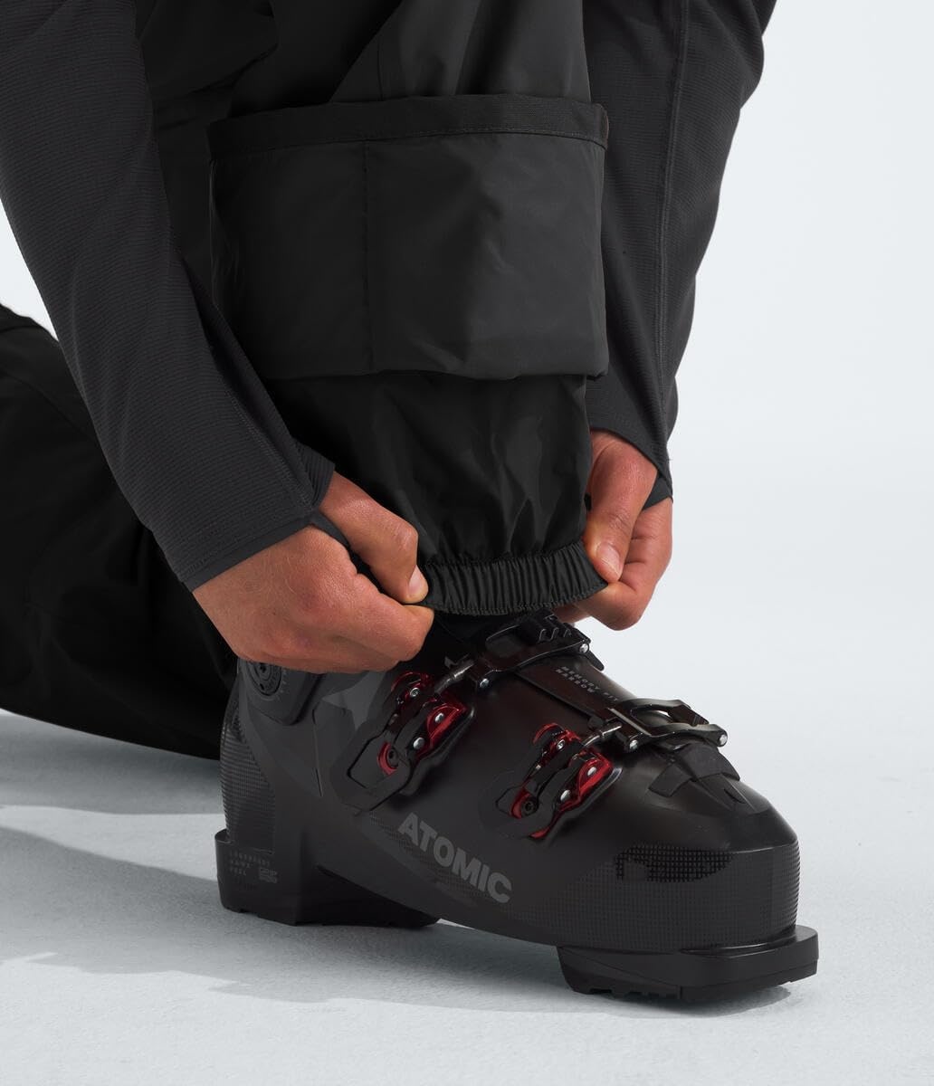 image:imageTHE NORTH FACE mens Freedom Ski and Snow Bib Waterproof Builtin Gaiter Mesh Lined BreathabilityTnf Blacknpf