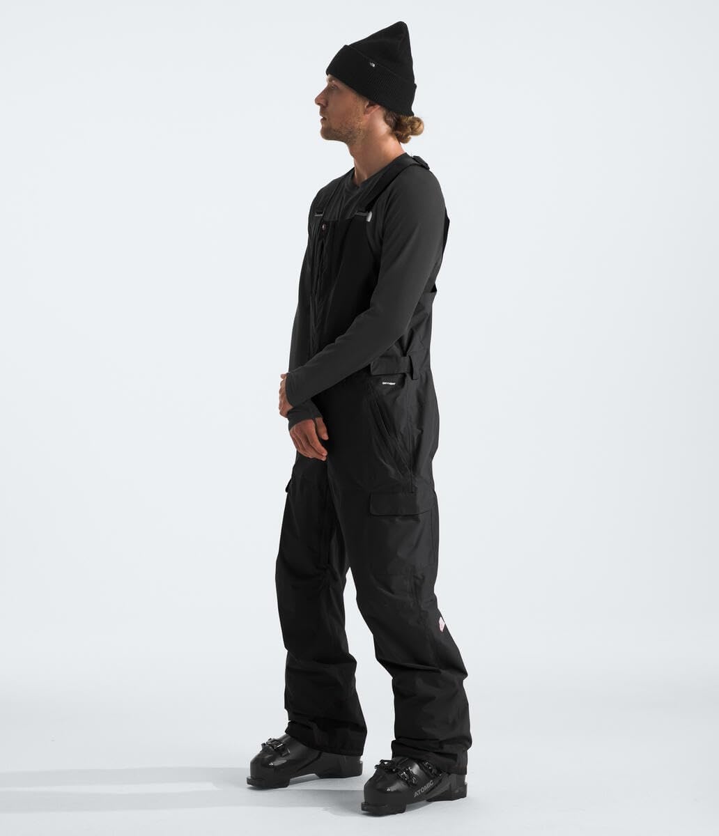 image:imageTHE NORTH FACE mens Freedom Ski and Snow Bib Waterproof Builtin Gaiter Mesh Lined BreathabilityTnf Blacknpf
