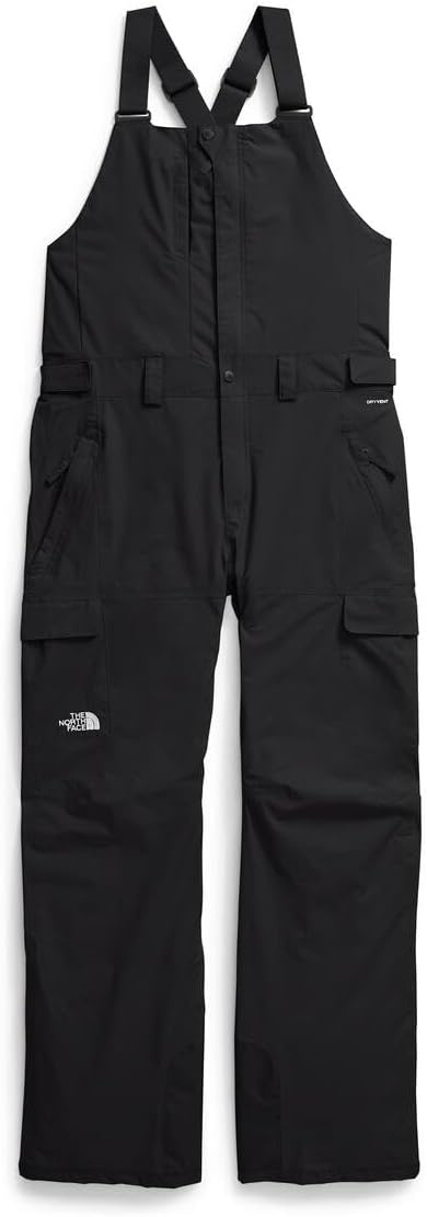 image:imageTHE NORTH FACE mens Freedom Ski and Snow Bib Waterproof Builtin Gaiter Mesh Lined BreathabilityTnf Blacknpf
