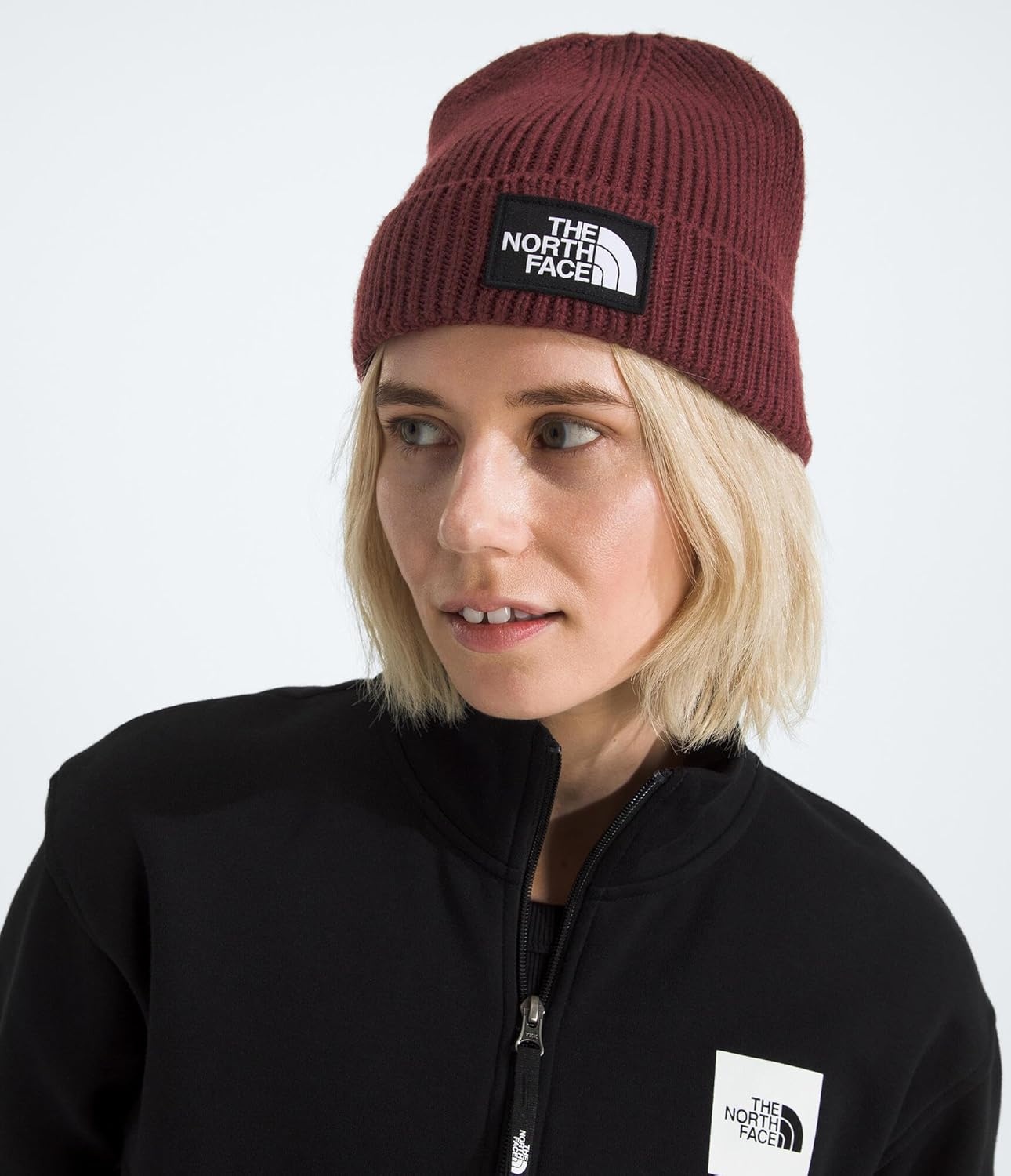 image:imageThe North FACE UnisexAdult TNF Logo Box Cuffed BeanieSumac