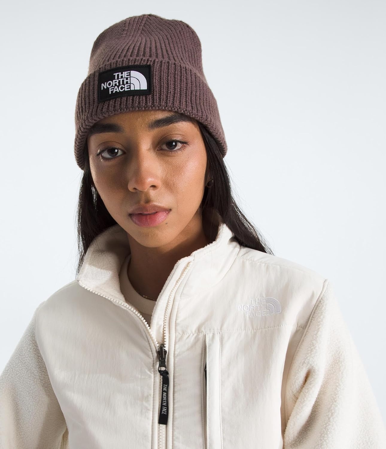 image:imageThe North FACE UnisexAdult TNF Logo Box Cuffed BeanieTawny Quartz