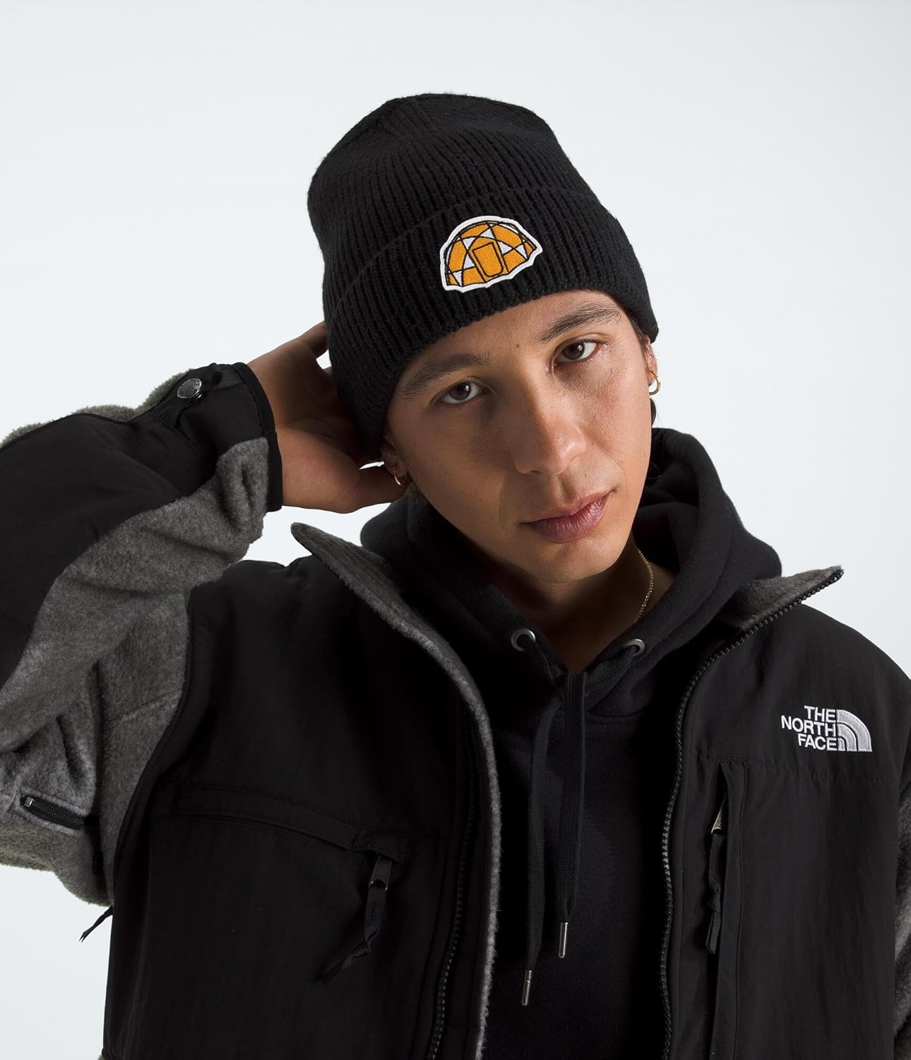 image:imageThe North FACE UnisexAdult TNF Logo Box Cuffed BeanieTnf BlackIcon Patch