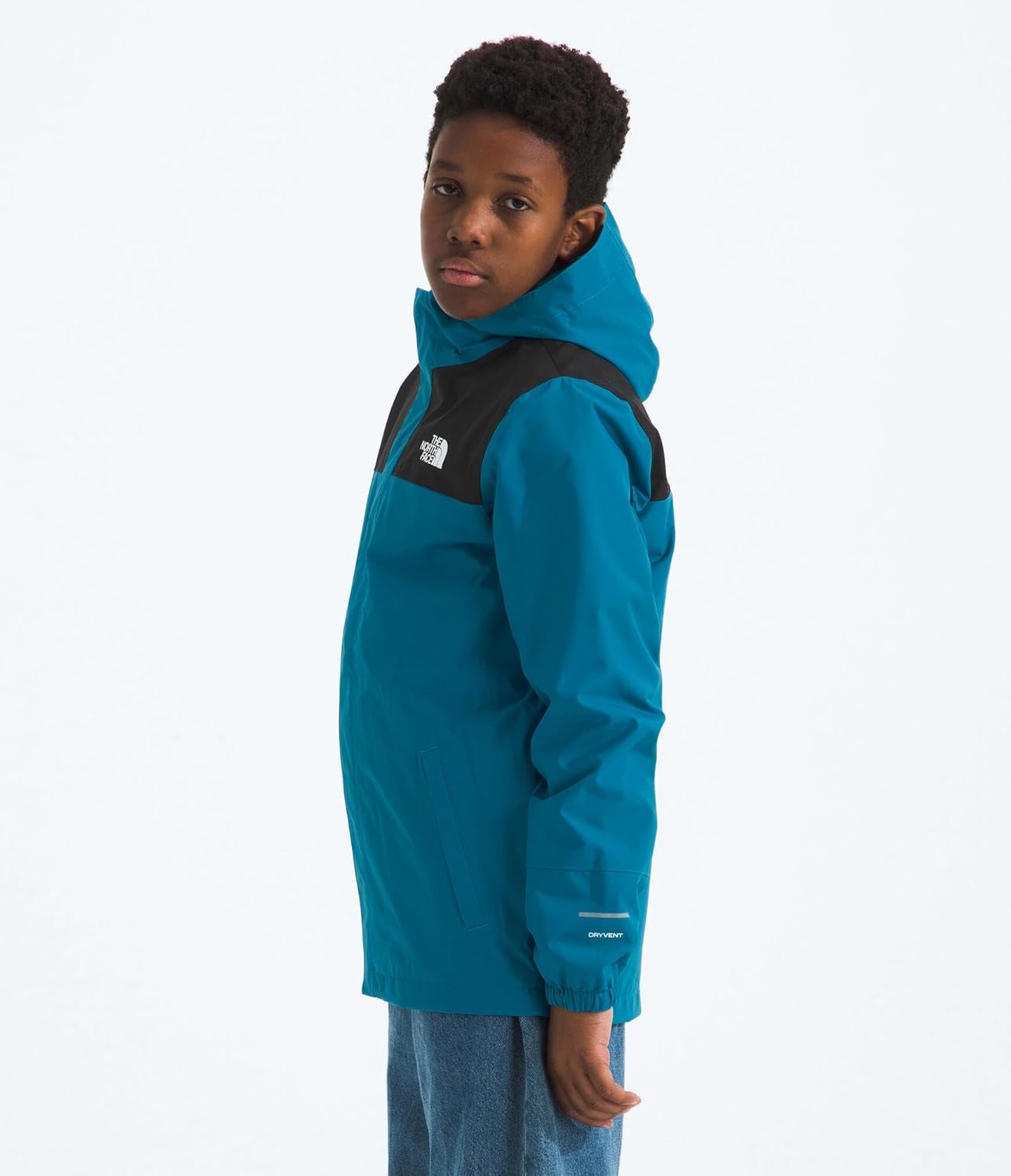 image:imageThe North Face Boys Antora Waterproof Rain JacketDusk Blue
