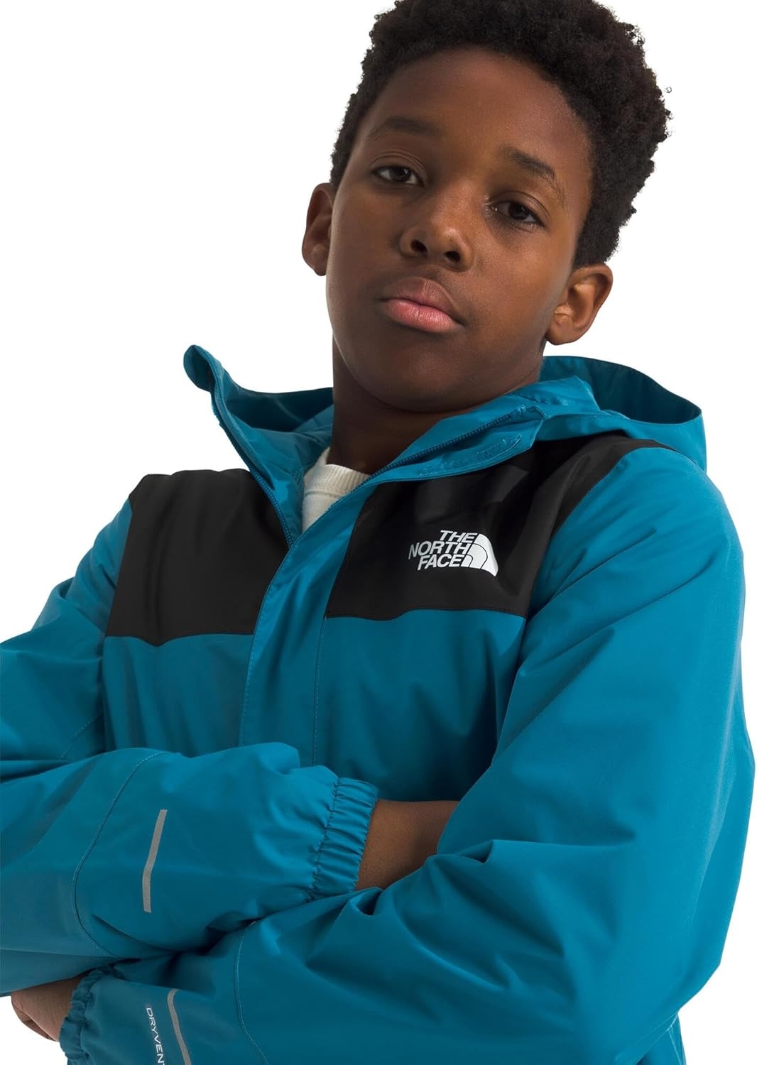 image:imageThe North Face Boys Antora Waterproof Rain JacketDusk Blue