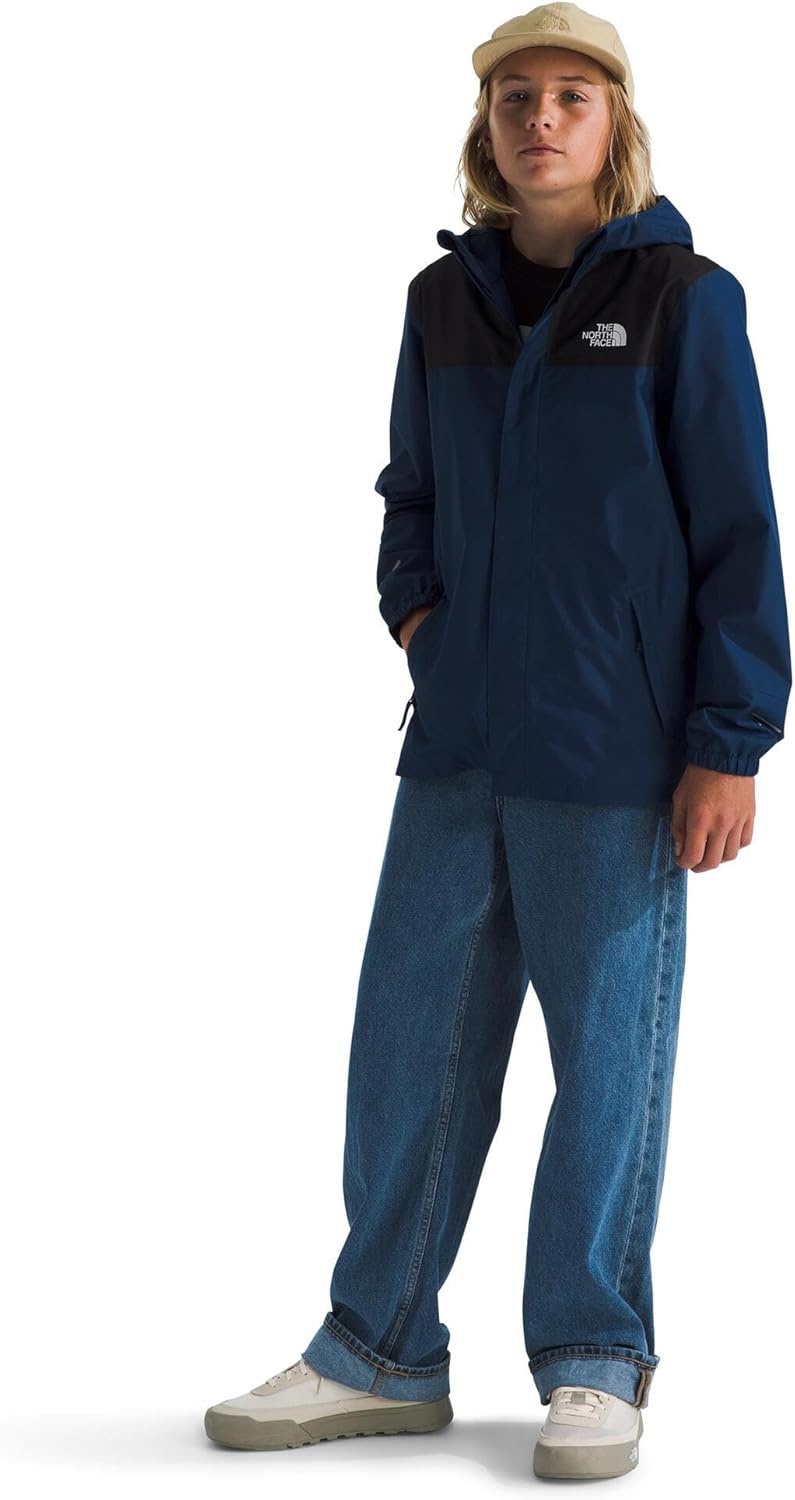 image:imageThe North Face Boys Antora Waterproof Rain JacketEstate Blue