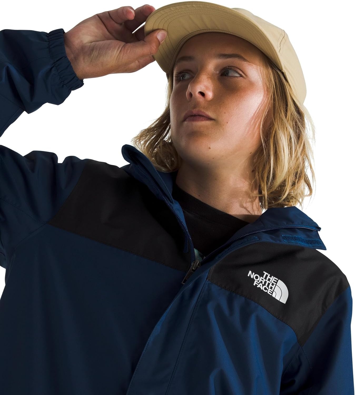 image:imageThe North Face Boys Antora Waterproof Rain JacketEstate Blue
