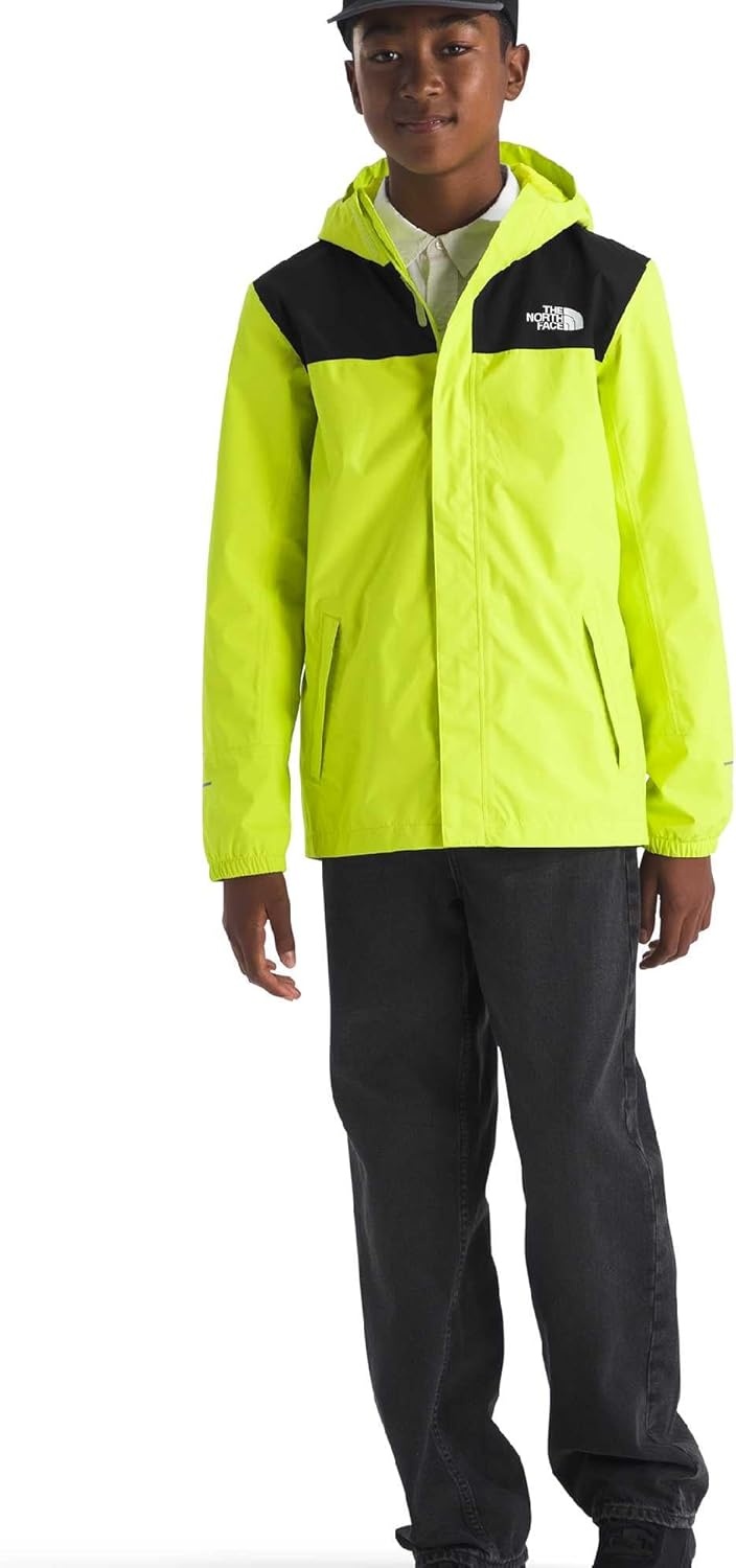 image:imageThe North Face Boys Antora Waterproof Rain JacketFizz Lime