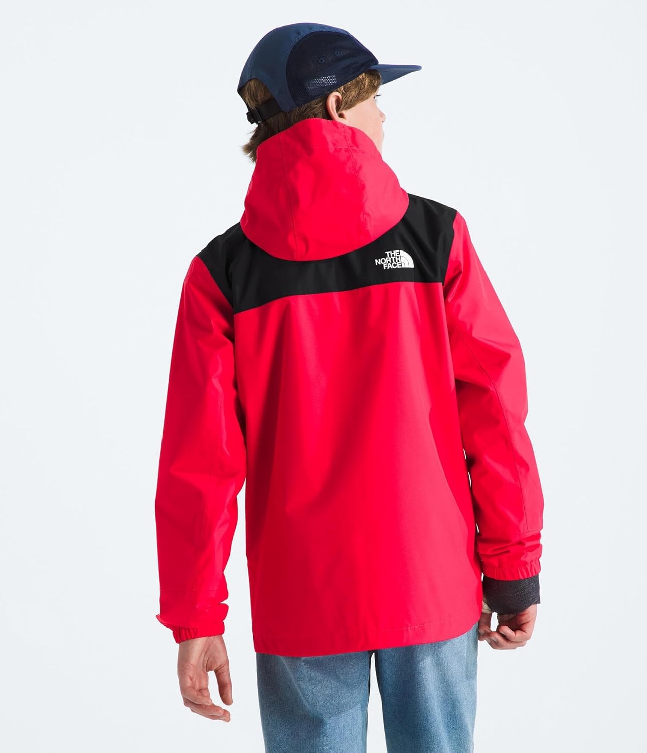 image:imageThe North Face Boys Antora Waterproof Rain JacketHibiscus