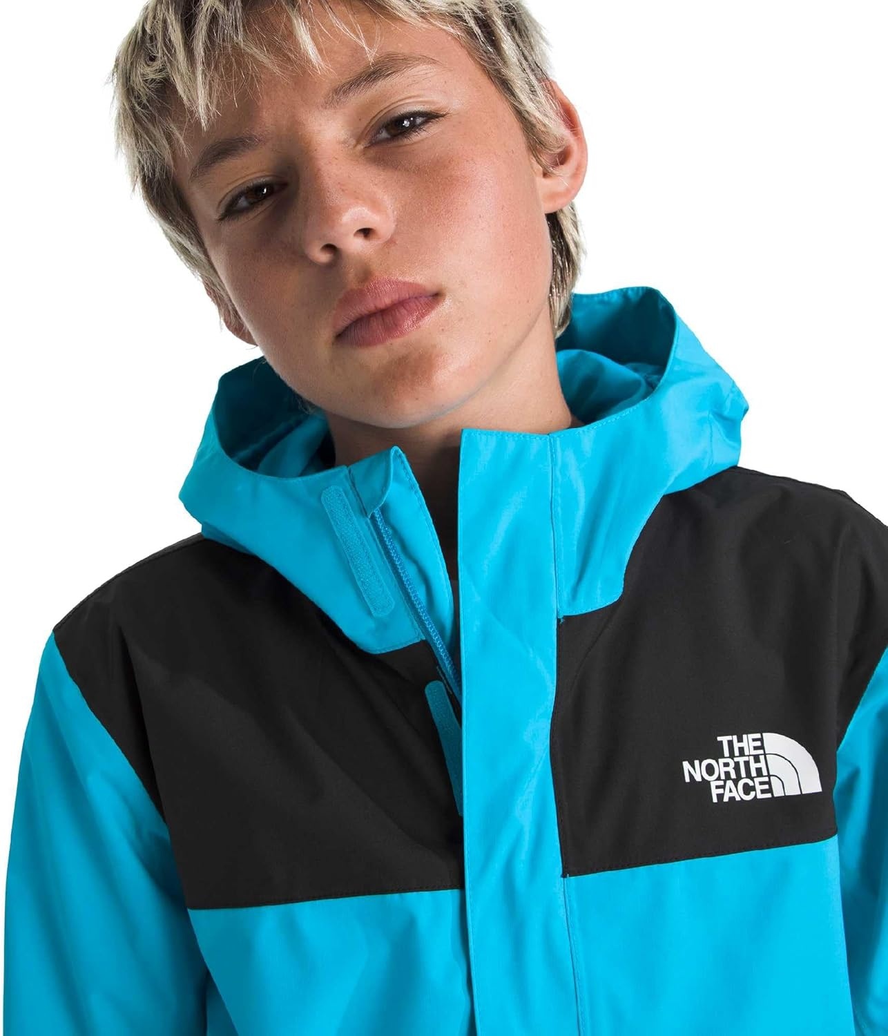 image:imageThe North Face Boys Antora Waterproof Rain JacketMeridian Blue