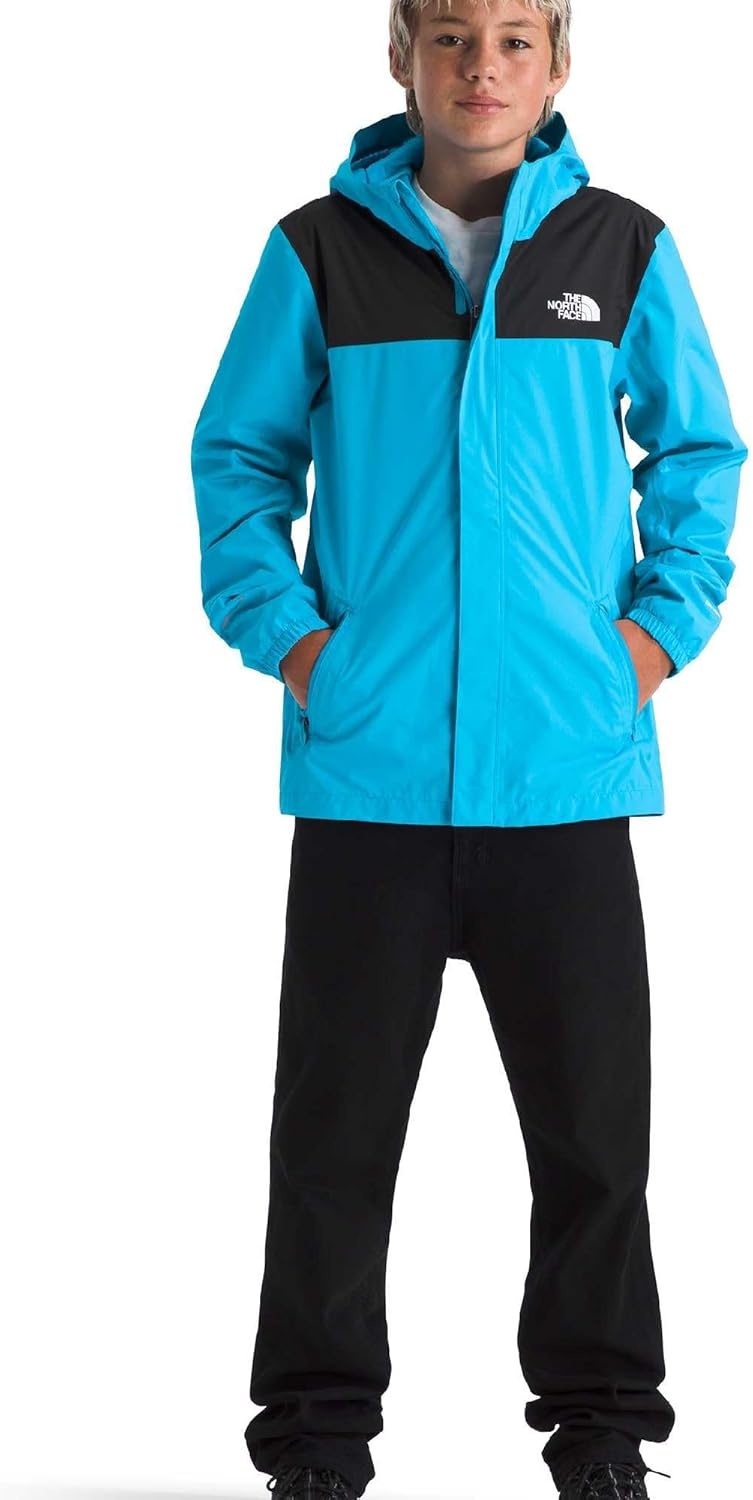 image:imageThe North Face Boys Antora Waterproof Rain JacketMeridian Blue