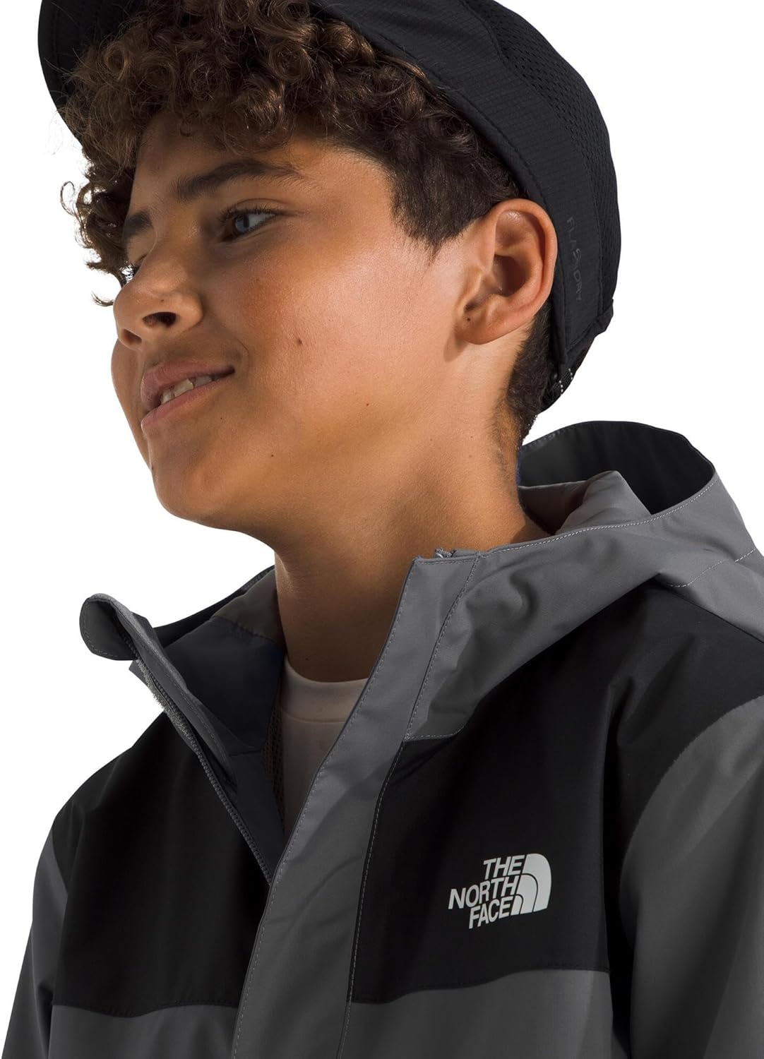 image:imageThe North Face Boys Antora Waterproof Rain JacketSmoked Pearl