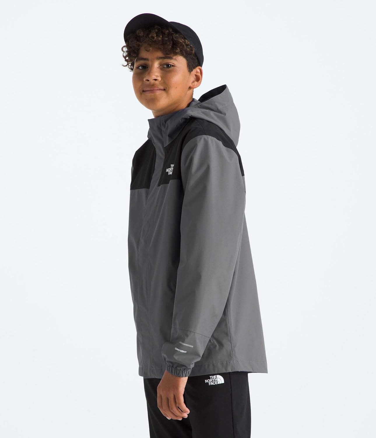 image:imageThe North Face Boys Antora Waterproof Rain JacketSmoked Pearl