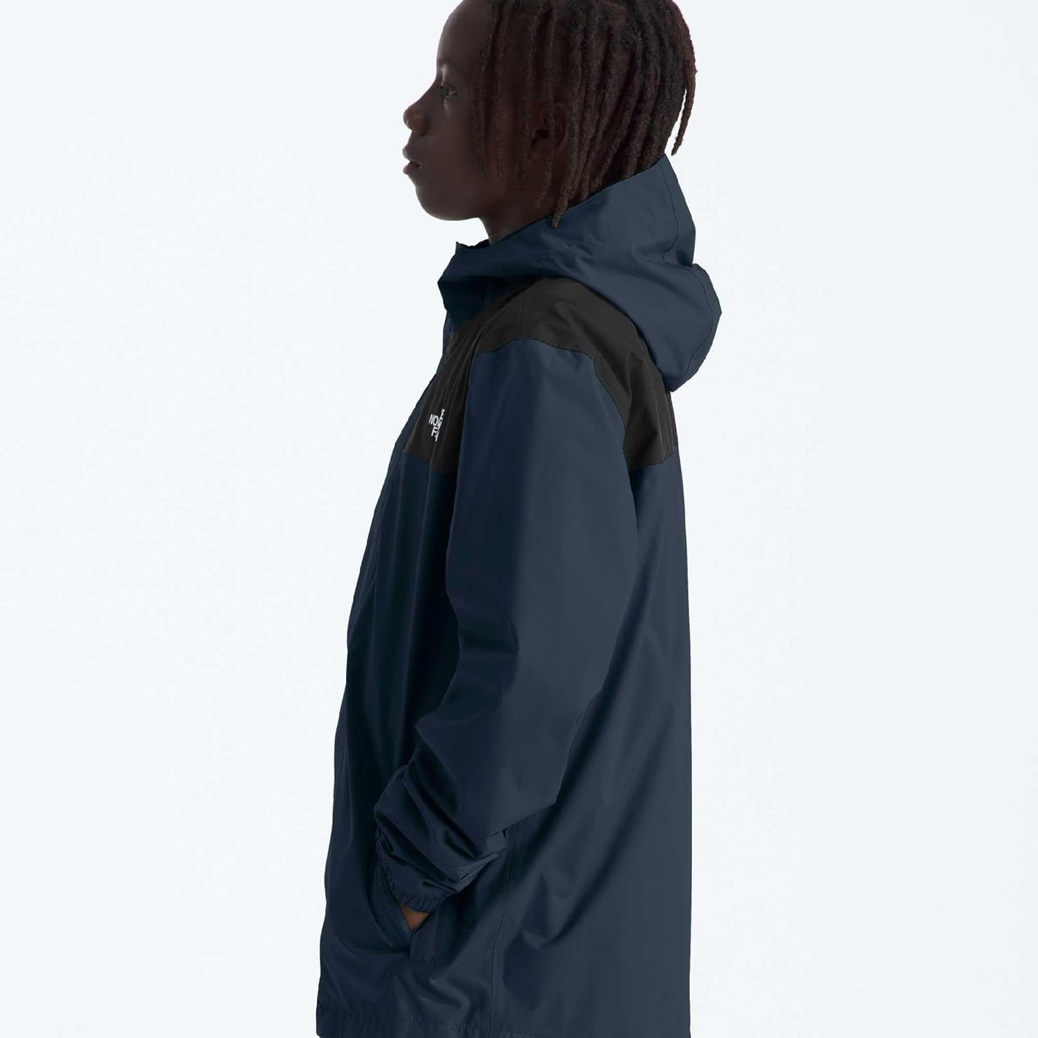 image:imageThe North Face Boys Antora Waterproof Rain JacketSummit Navy