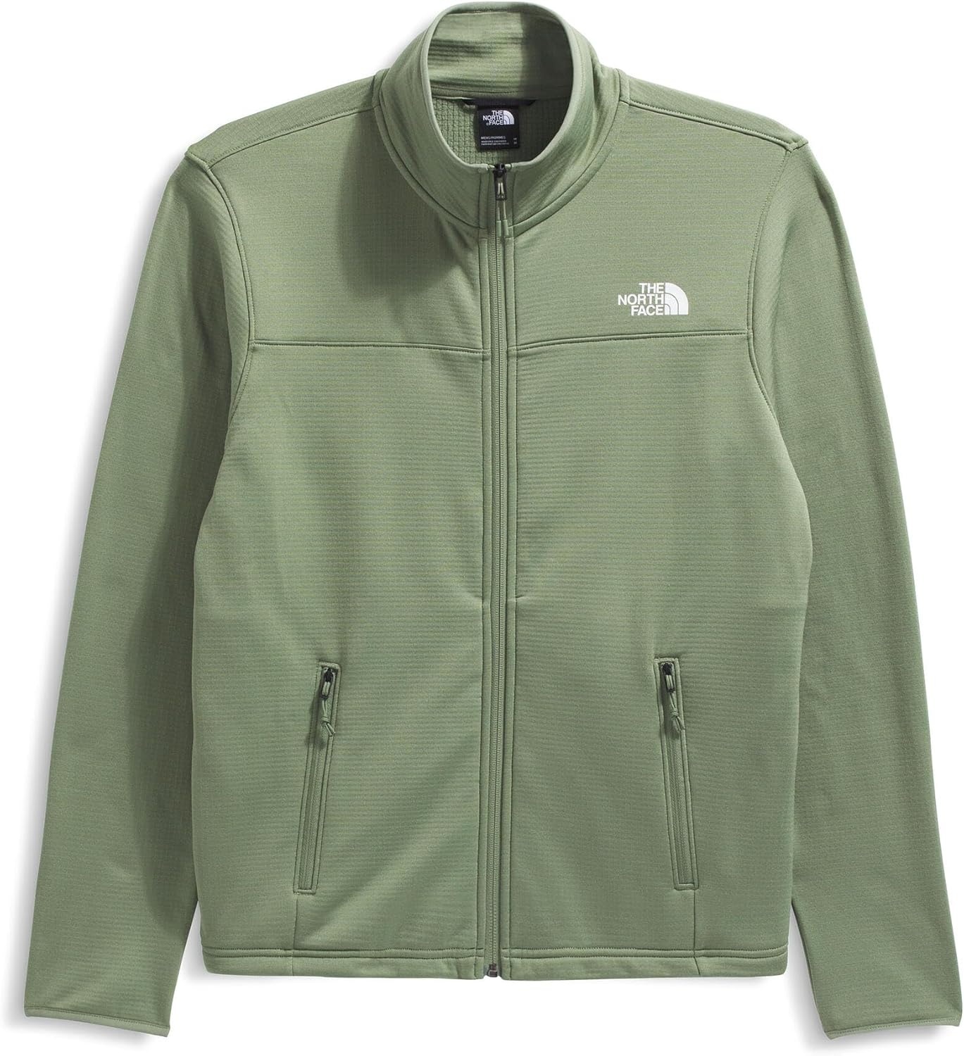image:imageThe North Face Cedar Trail Grid Fleece Full Zip JacketBark Mist
