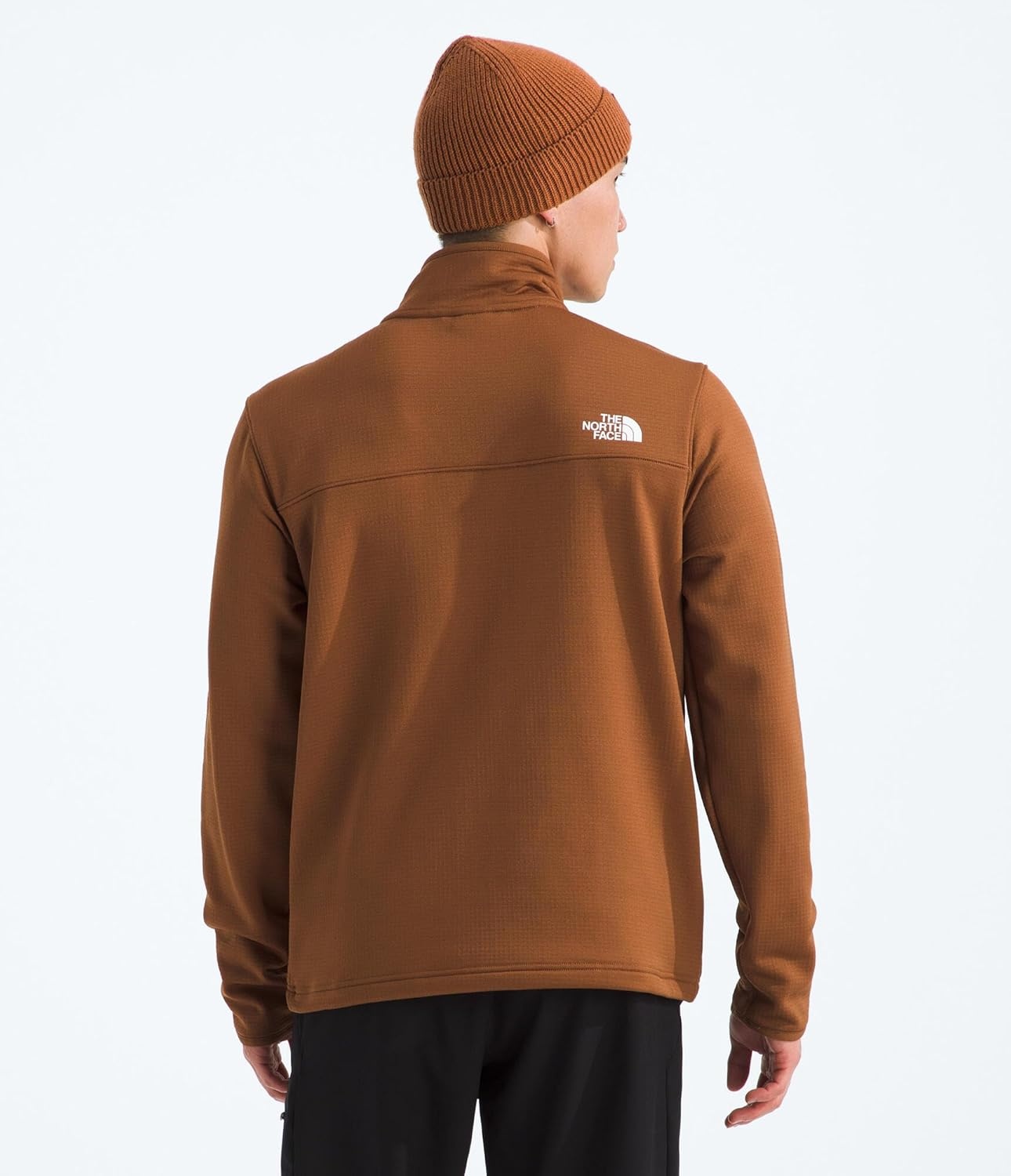 image:imageThe North Face Cedar Trail Grid Fleece Full Zip JacketBurnt Umber