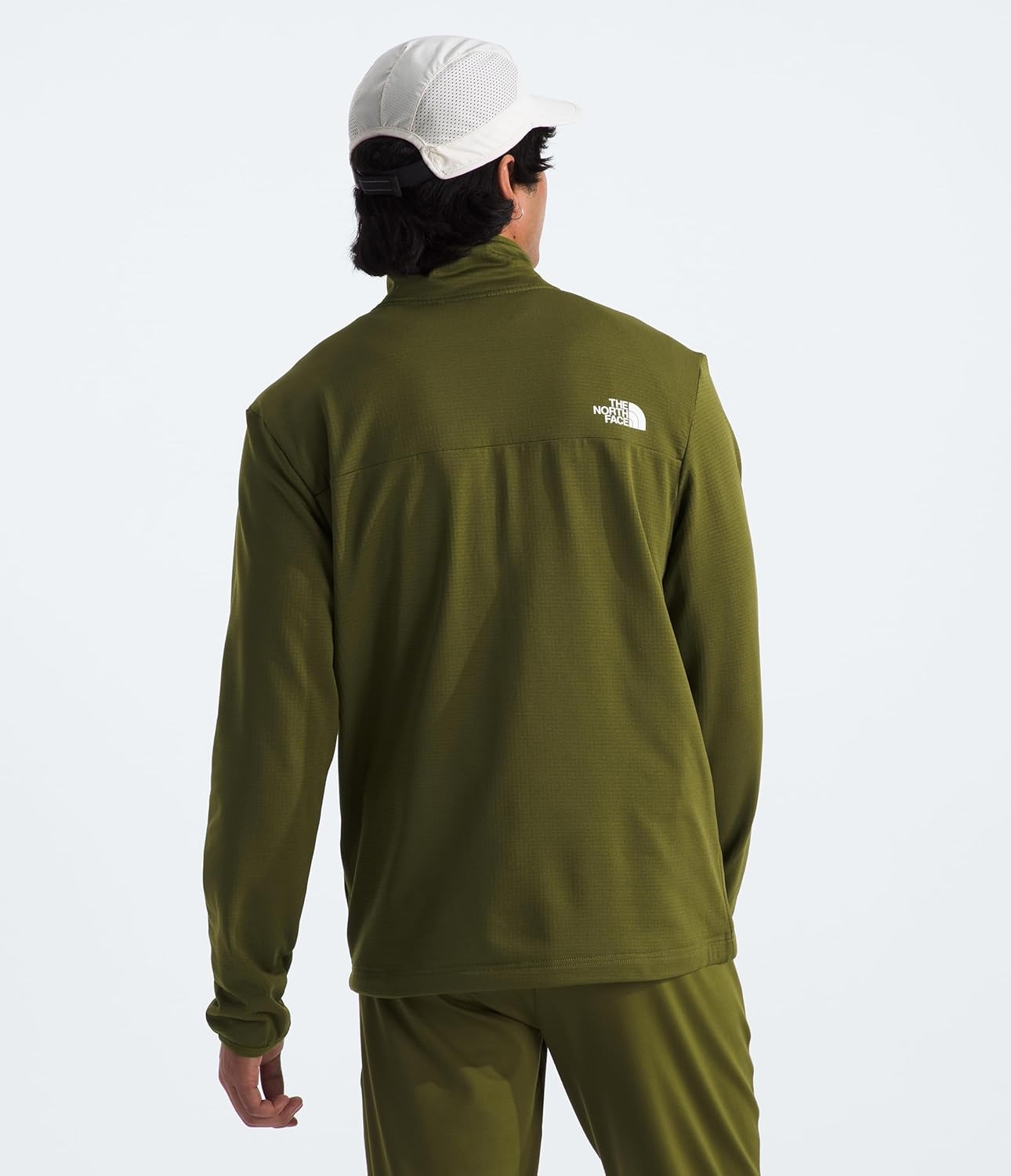 image:imageThe North Face Cedar Trail Grid Fleece Full Zip JacketForest Olive