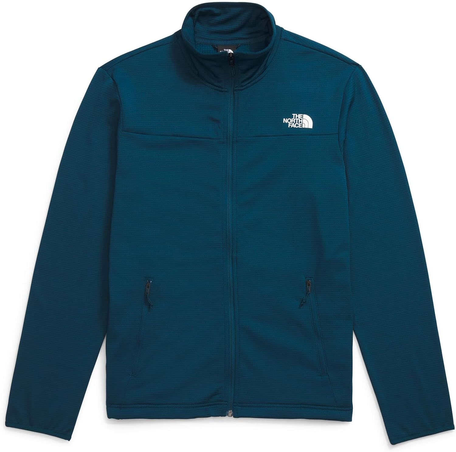image:imageThe North Face Cedar Trail Grid Fleece Full Zip JacketMidnight Petrol