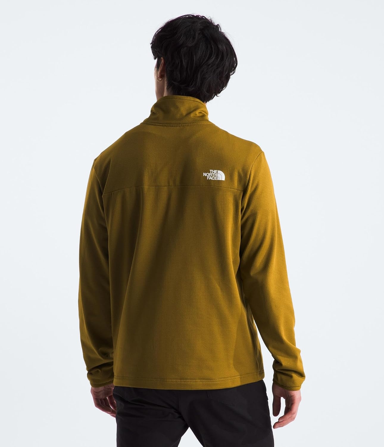 image:imageThe North Face Cedar Trail Grid Fleece Full Zip JacketMoss Green