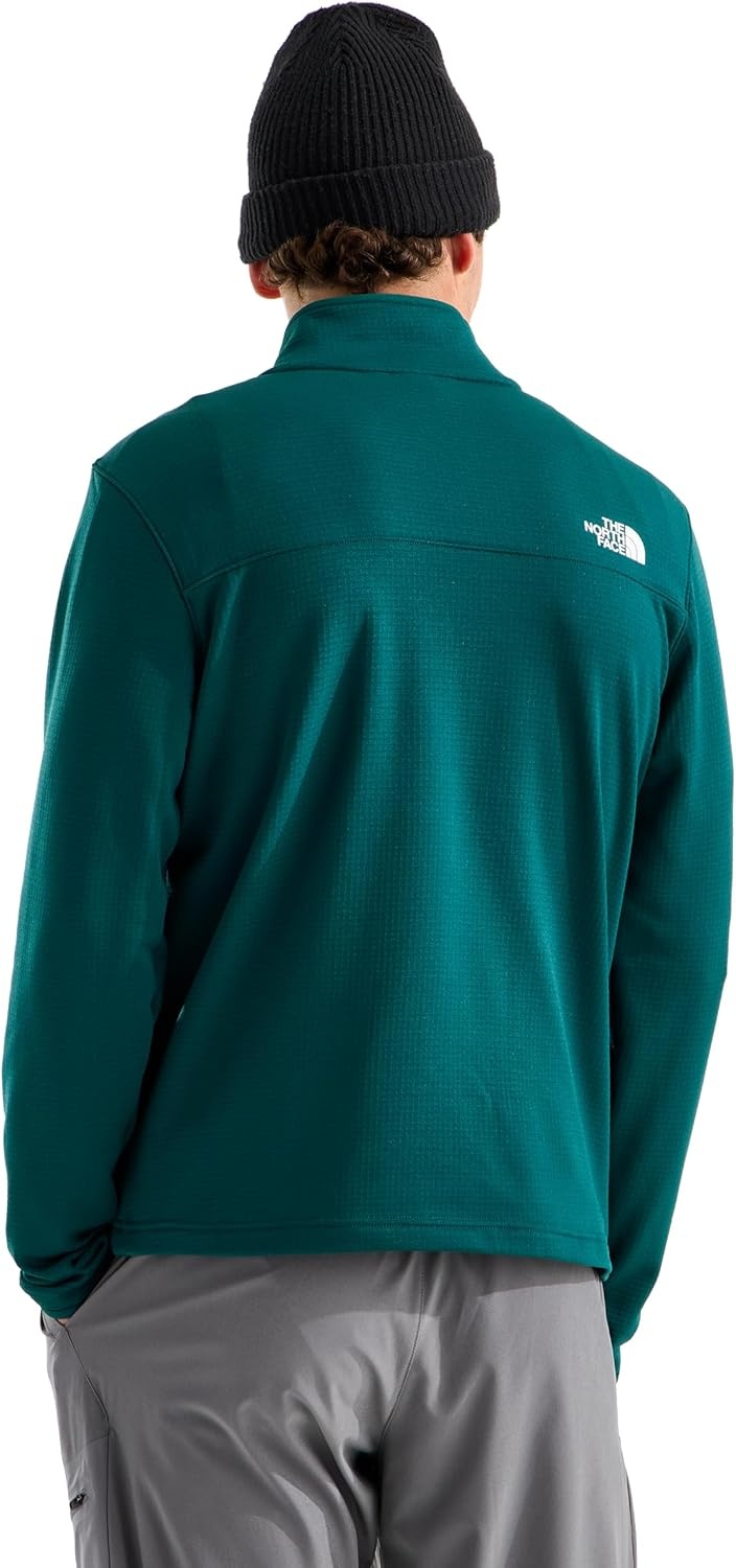 image:imageThe North Face Cedar Trail Grid Fleece Full Zip JacketPacific Teal